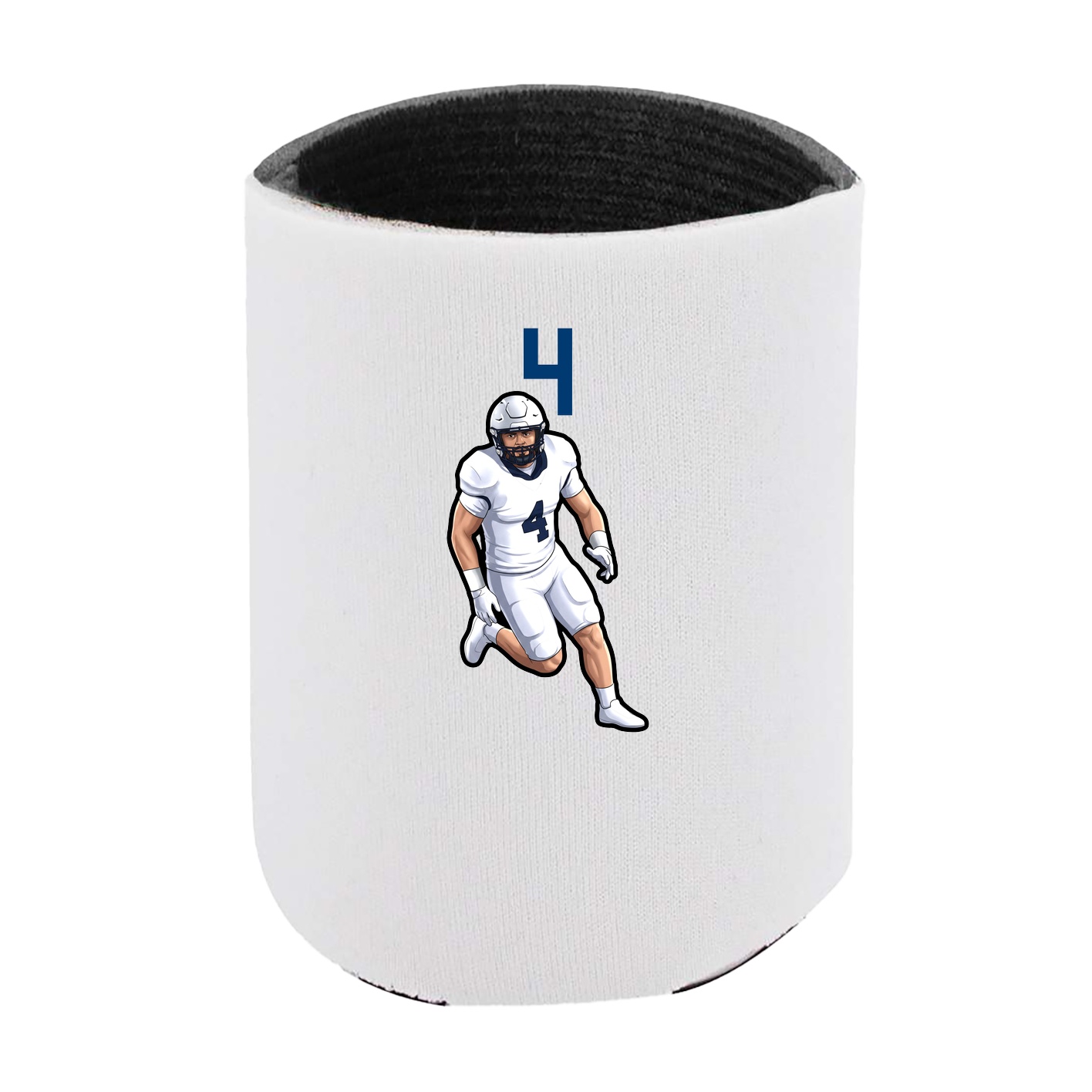 Can Holder — Number Top in White