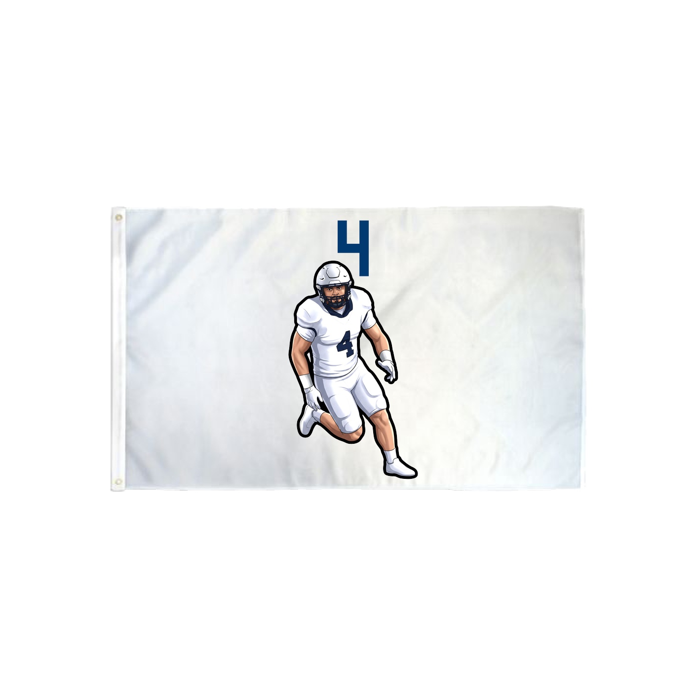 3x5 Flag — Number Top in Classic