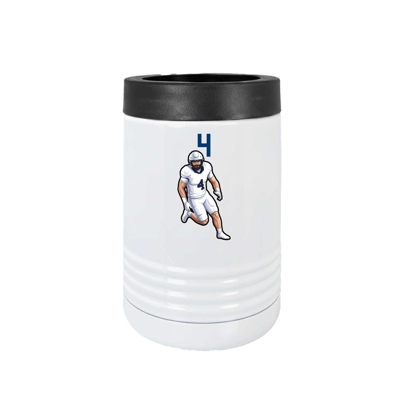 Beverage Holder — Number Top in White