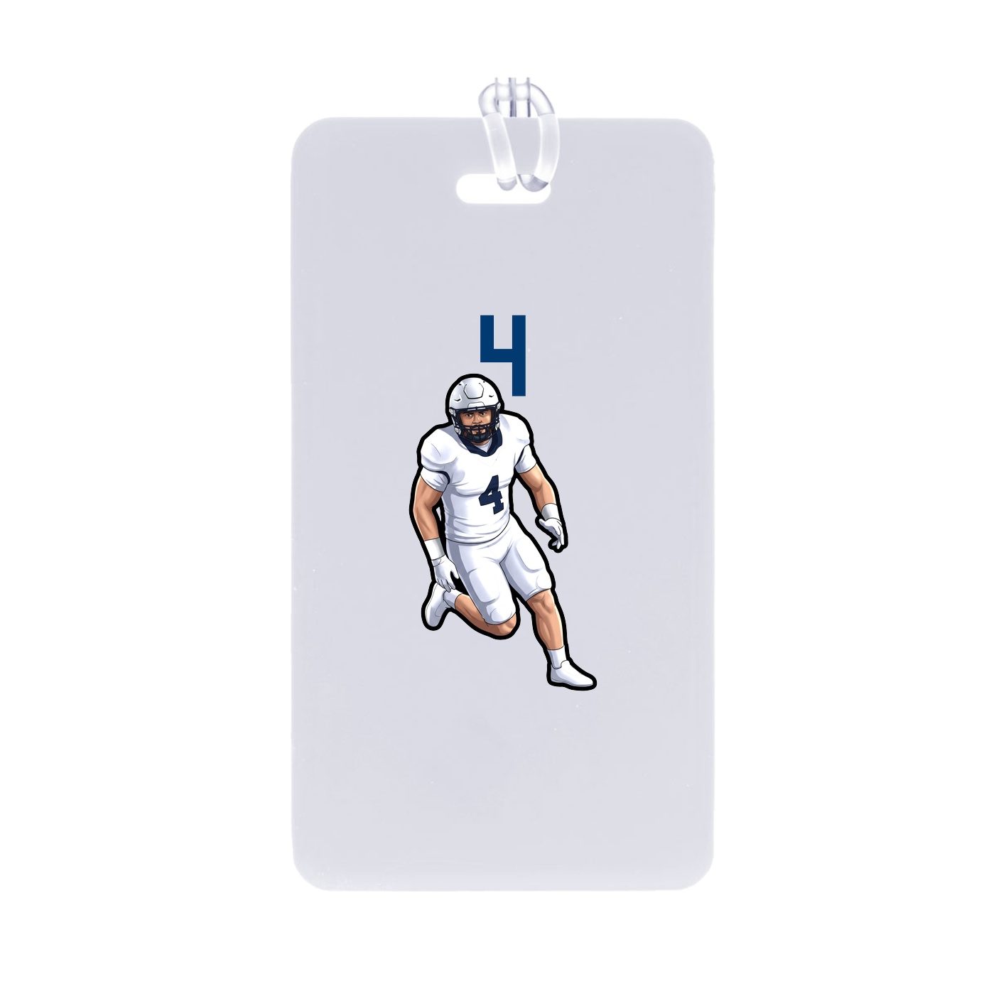 Bag Tag — Number Top in Classic
