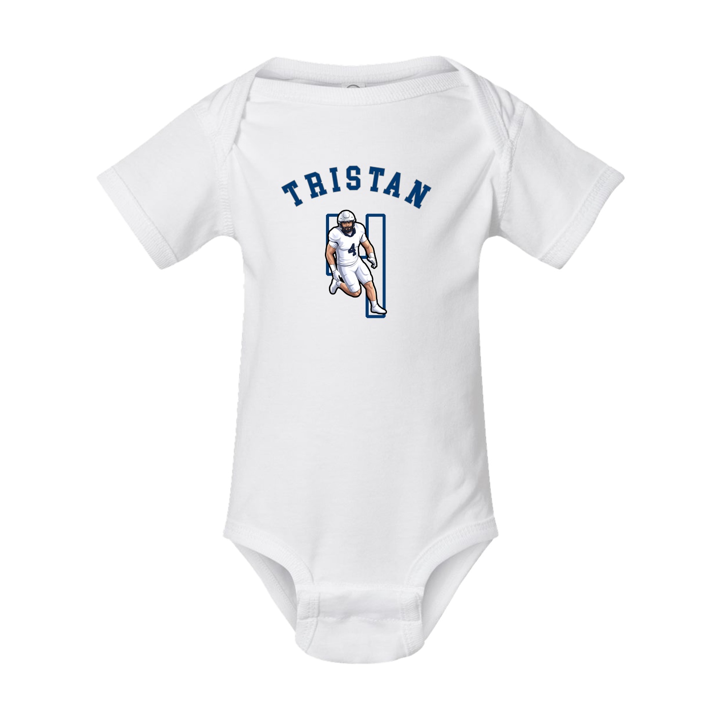 Baby Onesie — Shirsey Arch in White