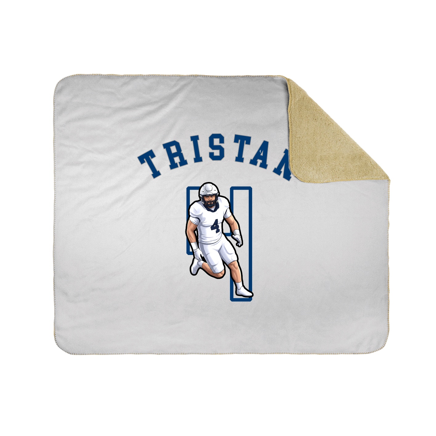 Throw Blanket — Shirsey Arch in White