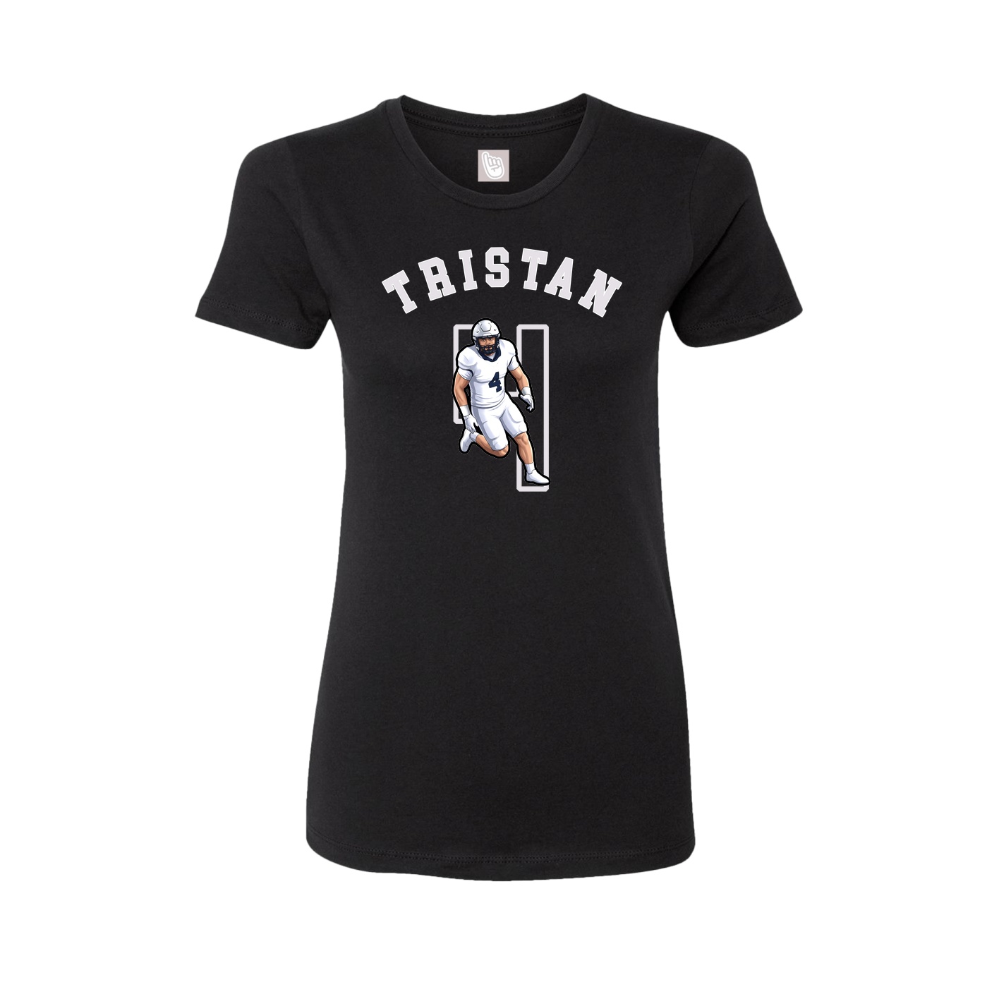 Womens Tee — Shirsey Arch in Black
