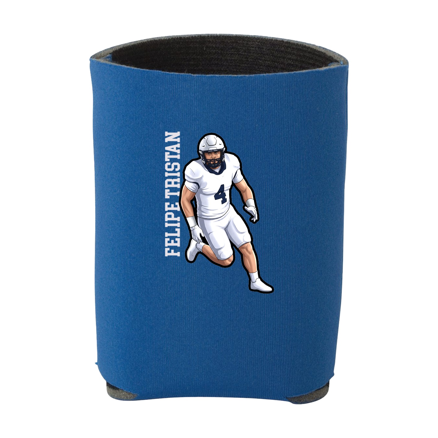 Can Holder — Name Vertical in Royal
