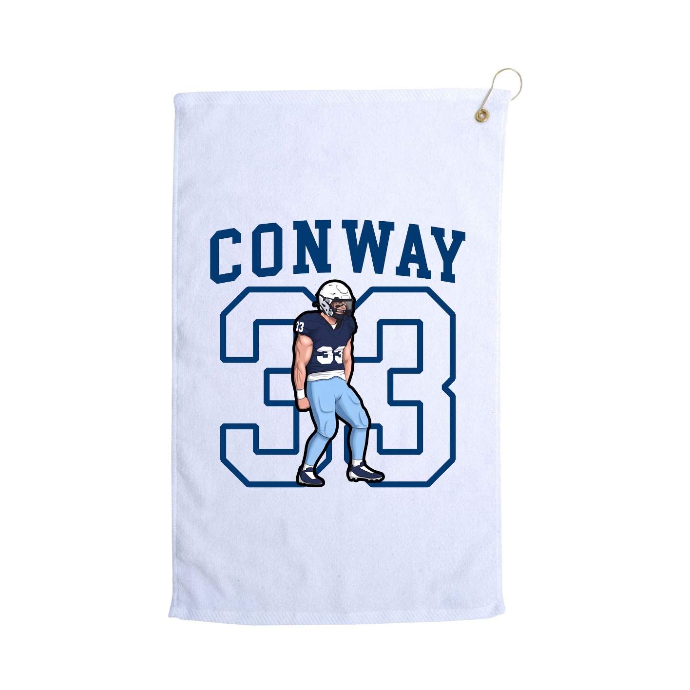 Golf Towel — Shirsey in White