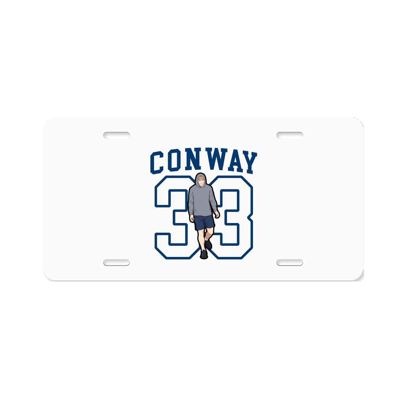 License Plate — Shirsey in Classic