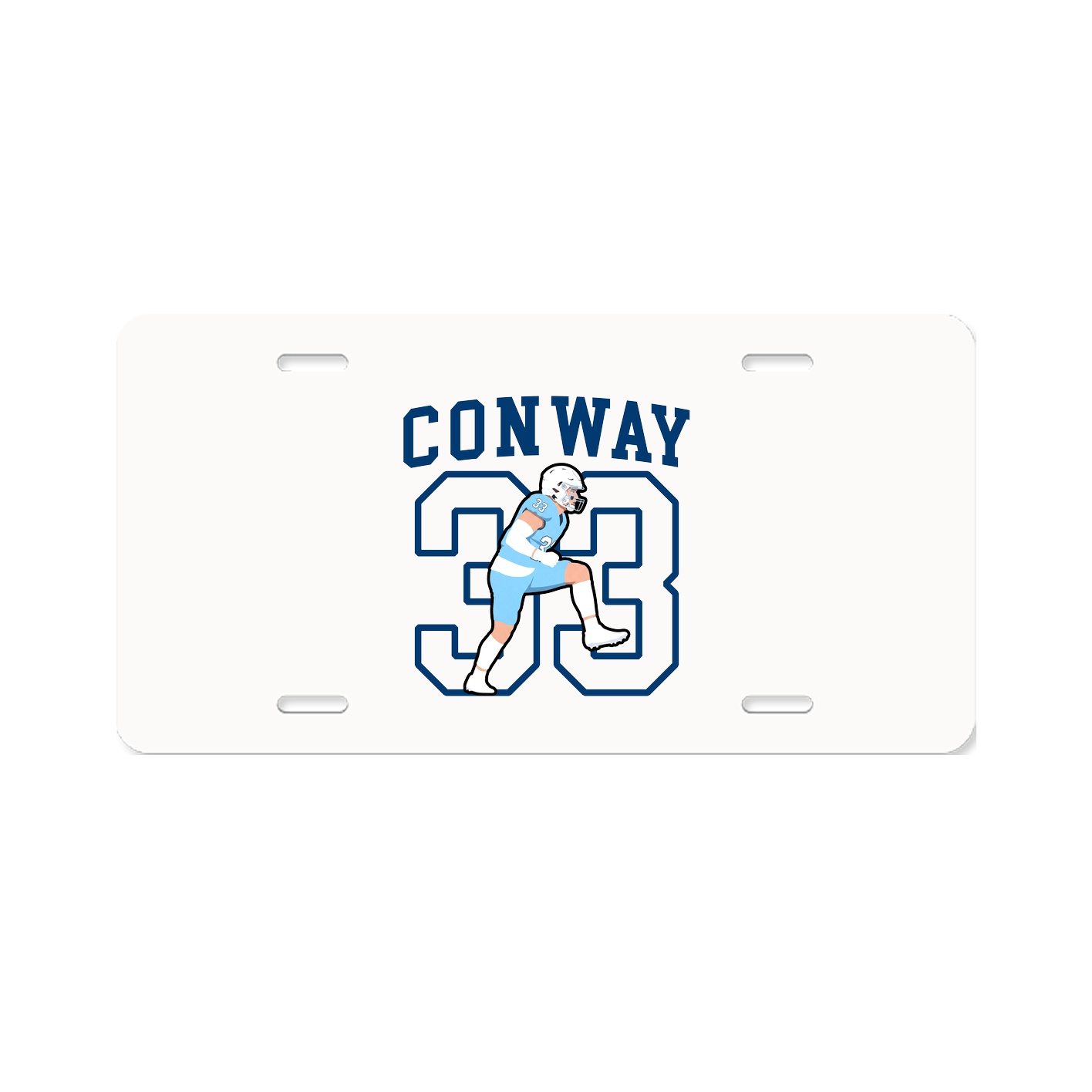 License Plate — Shirsey in Classic