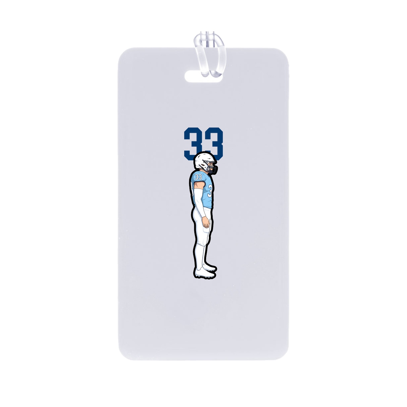 Bag Tag — Number Top in Classic