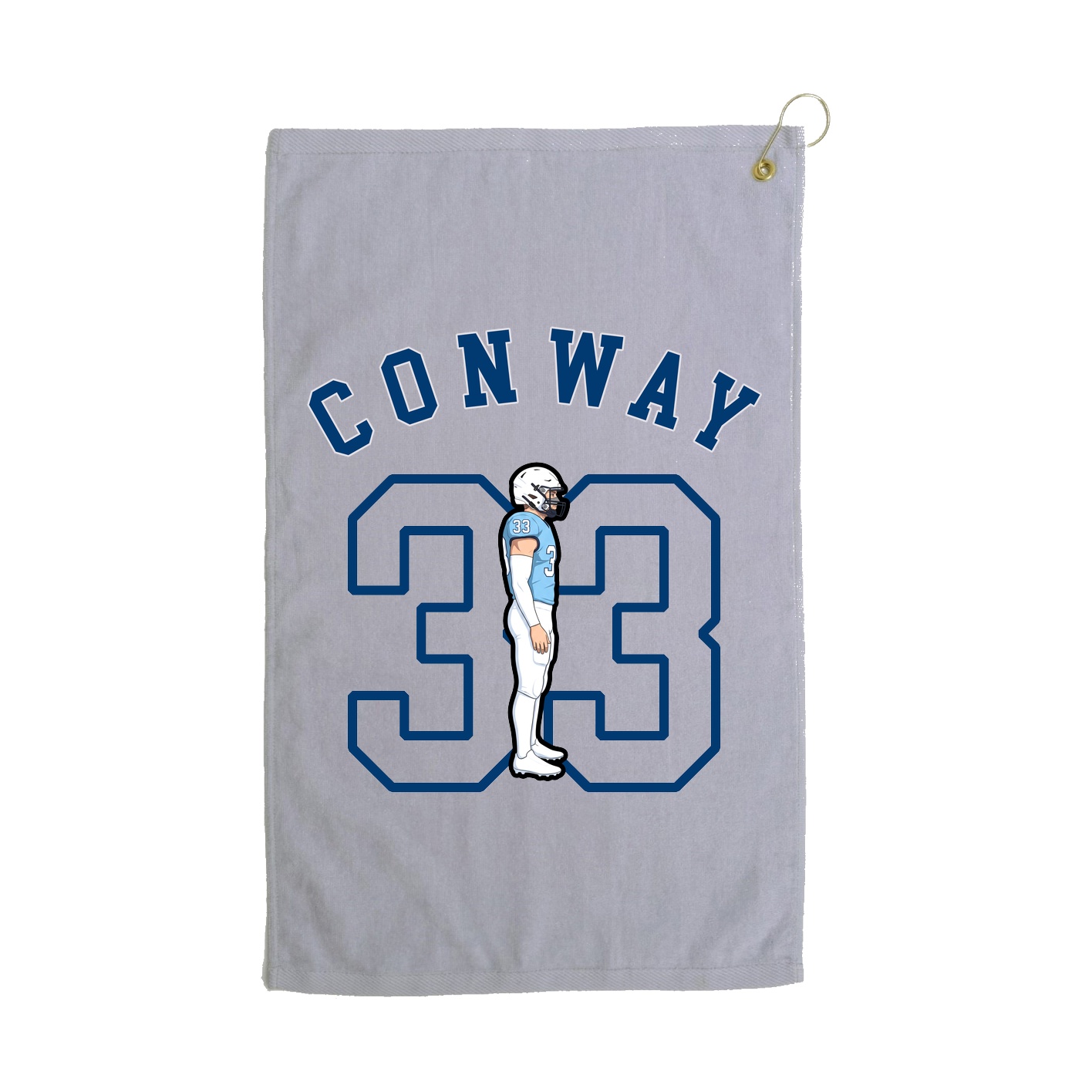 Golf Towel — Shirsey Arch in Grey