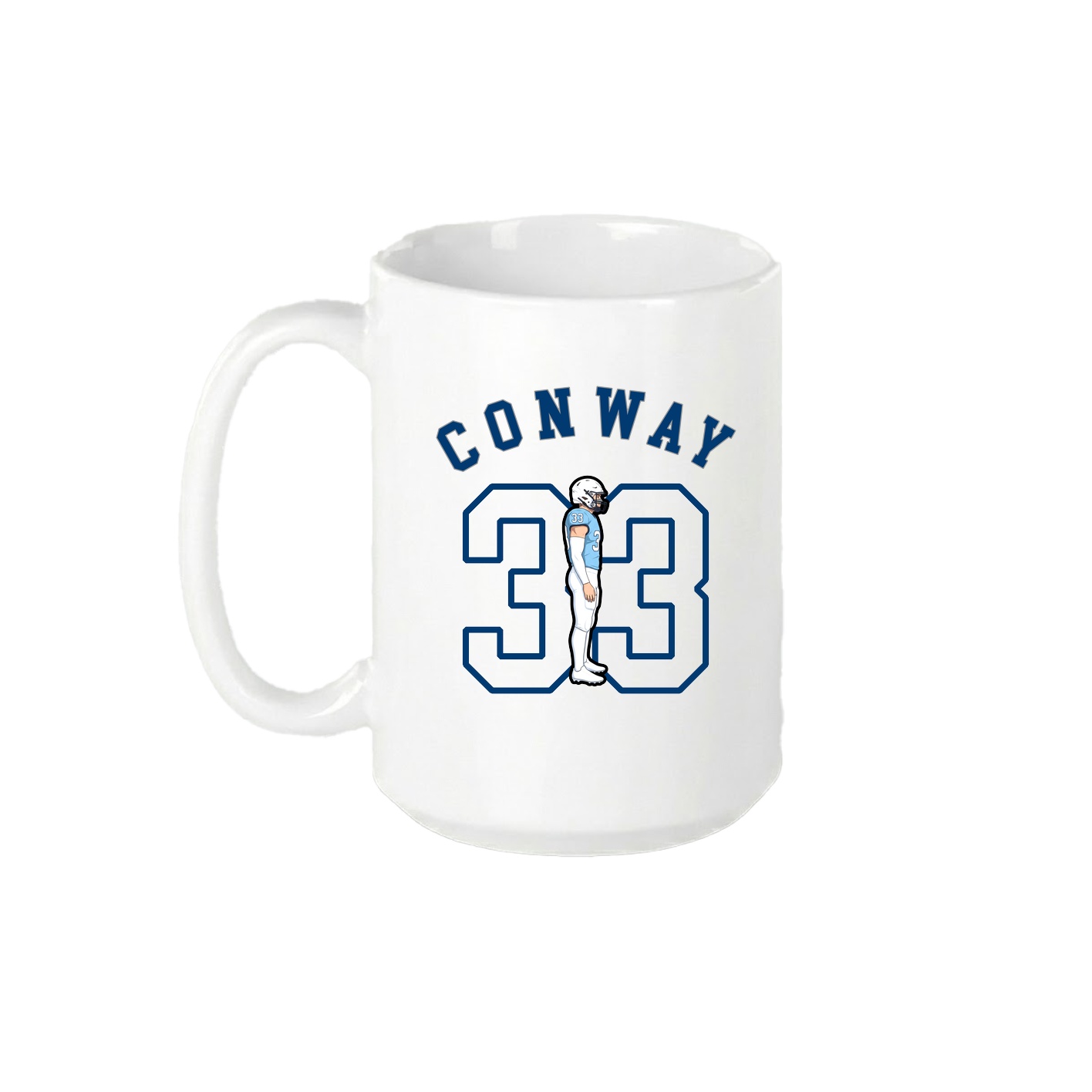 15oz Coffee Mug — Shirsey Arch in White