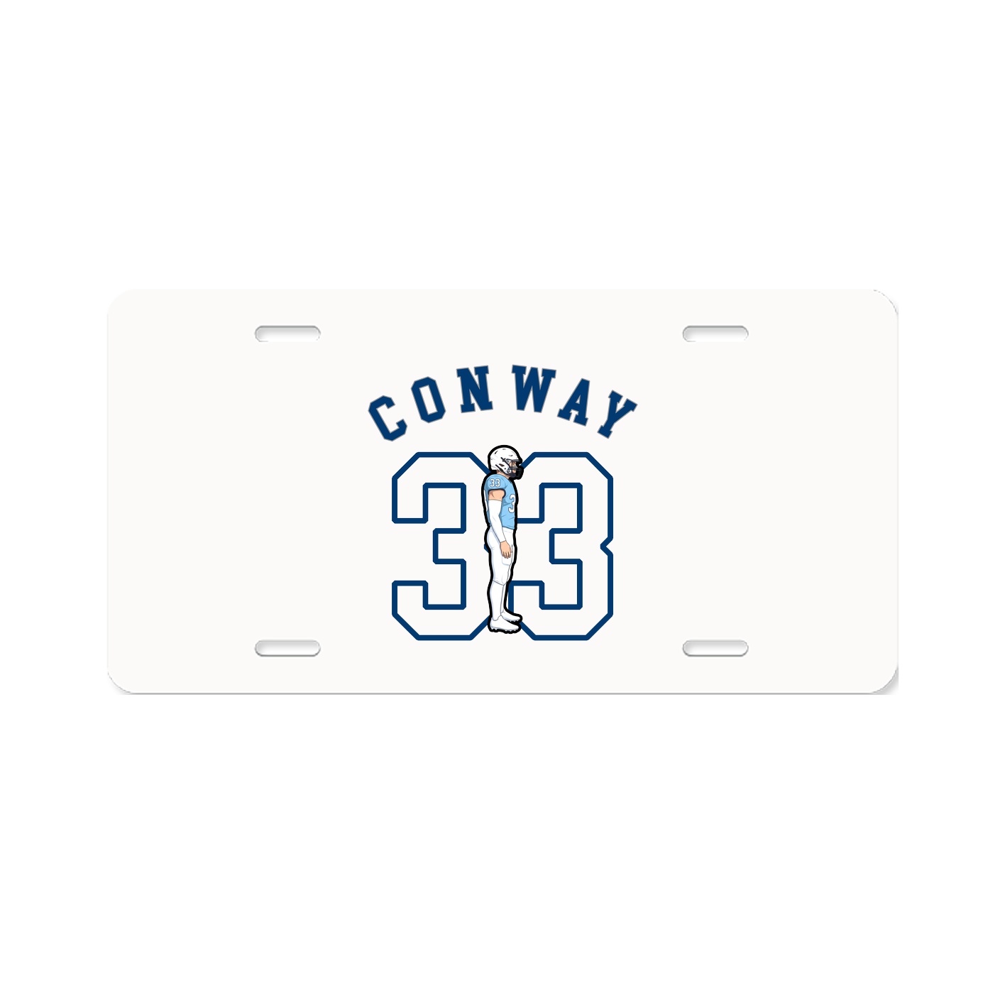 License Plate — Shirsey Arch in Classic