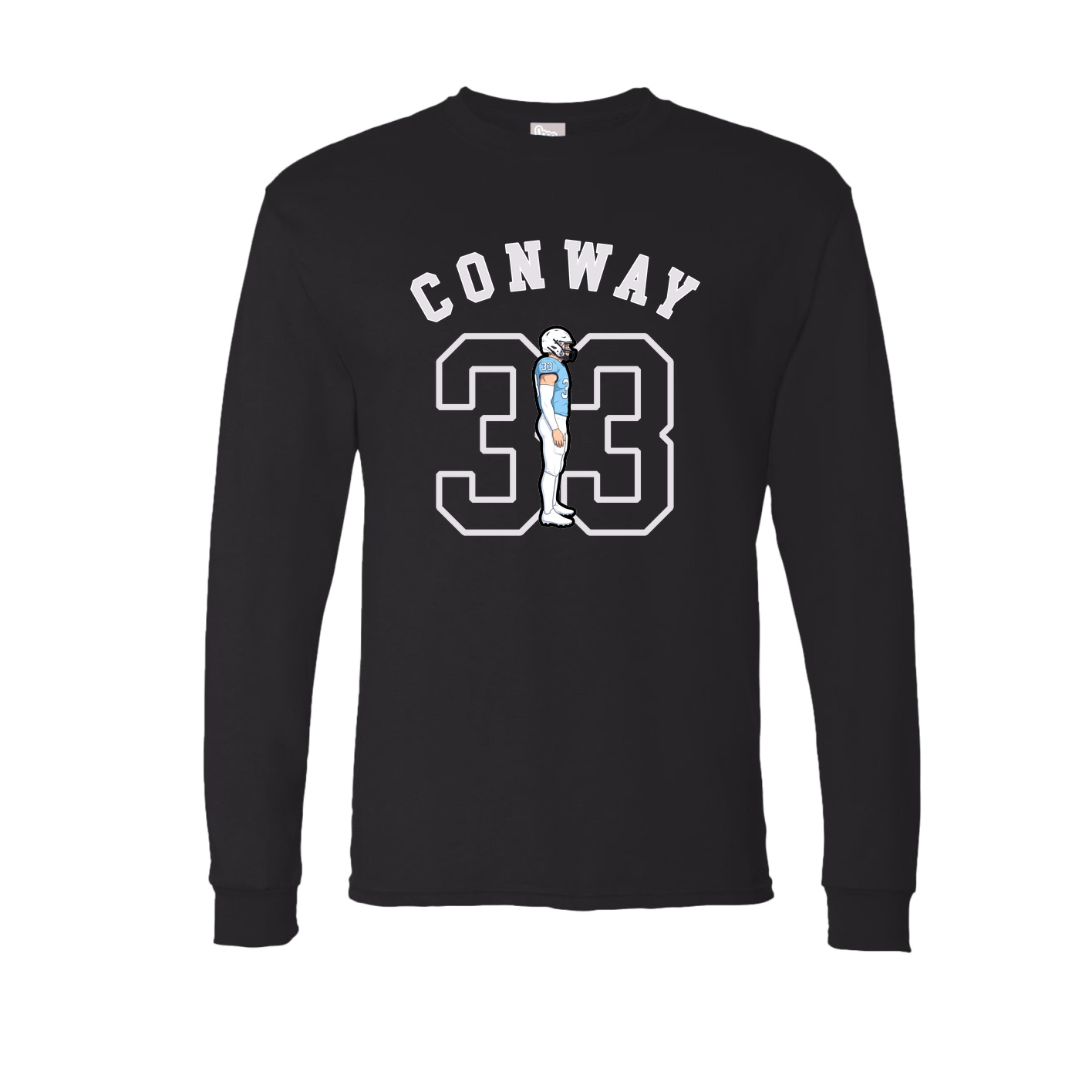 Long Sleeve Tee — Shirsey Arch in Black