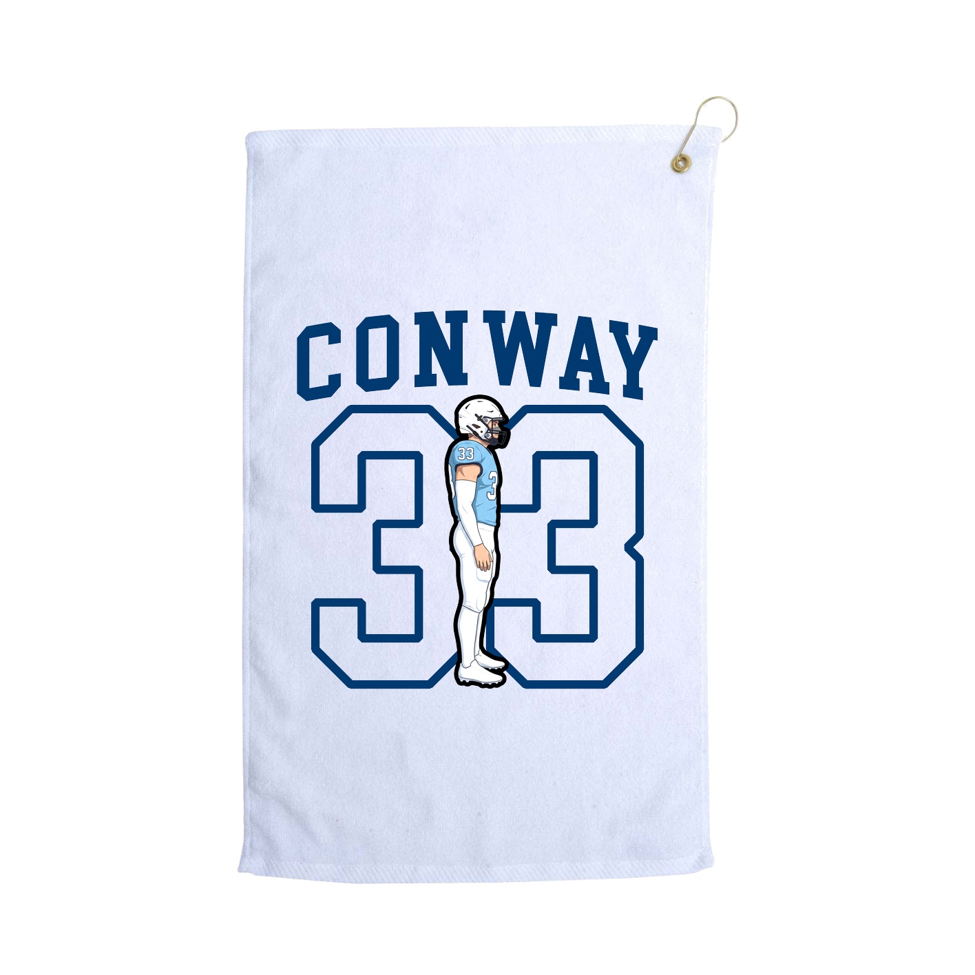 Golf Towel — Shirsey in White
