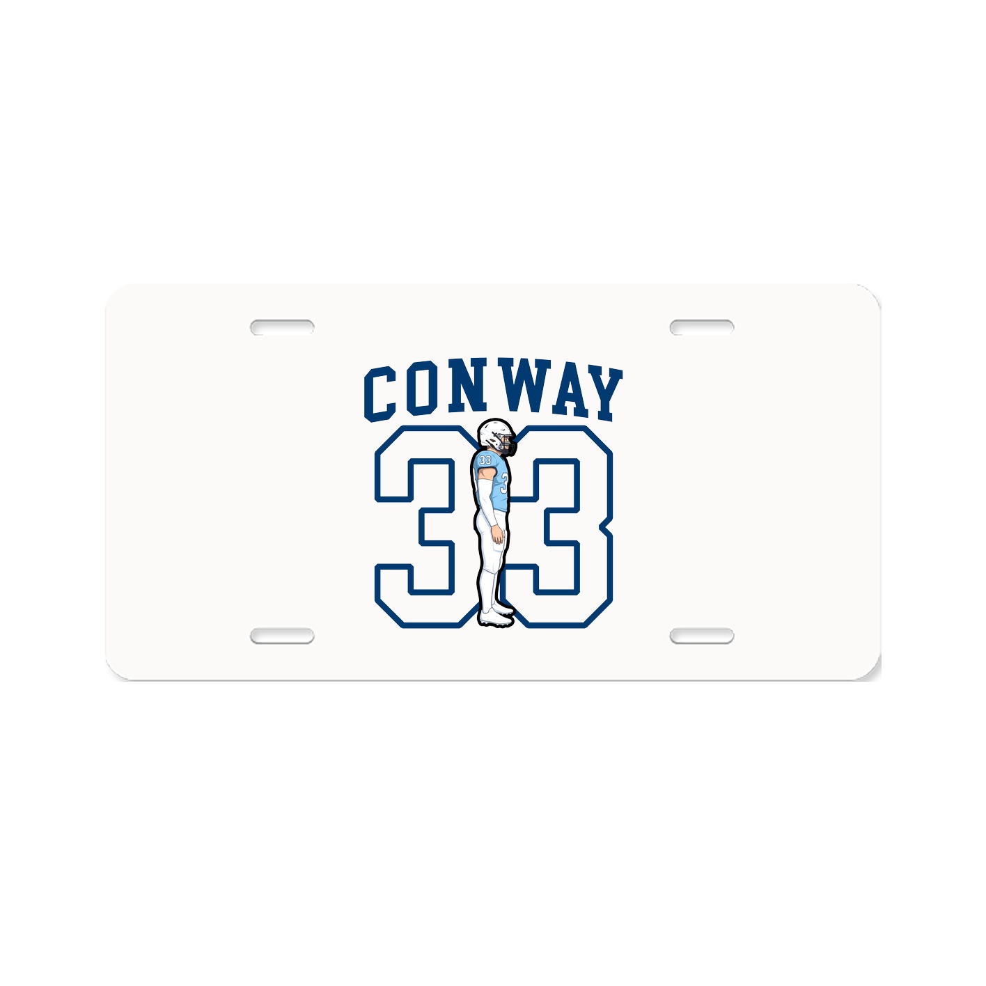 License Plate — Shirsey in Classic