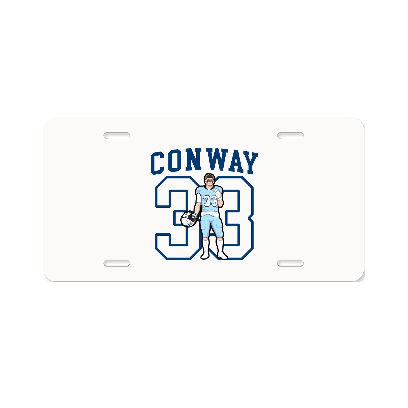 Aluminum License Plate