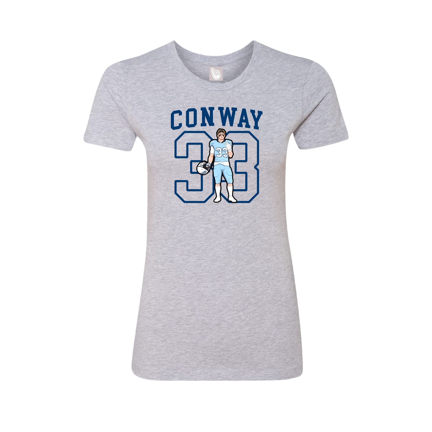 Womens Tee — Shirsey in Grey