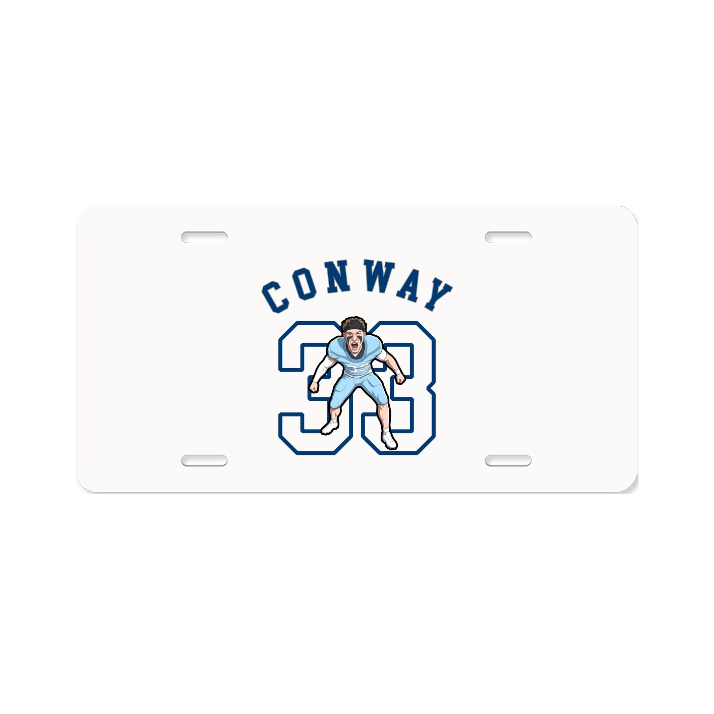 License Plate — Shirsey Arch in Classic
