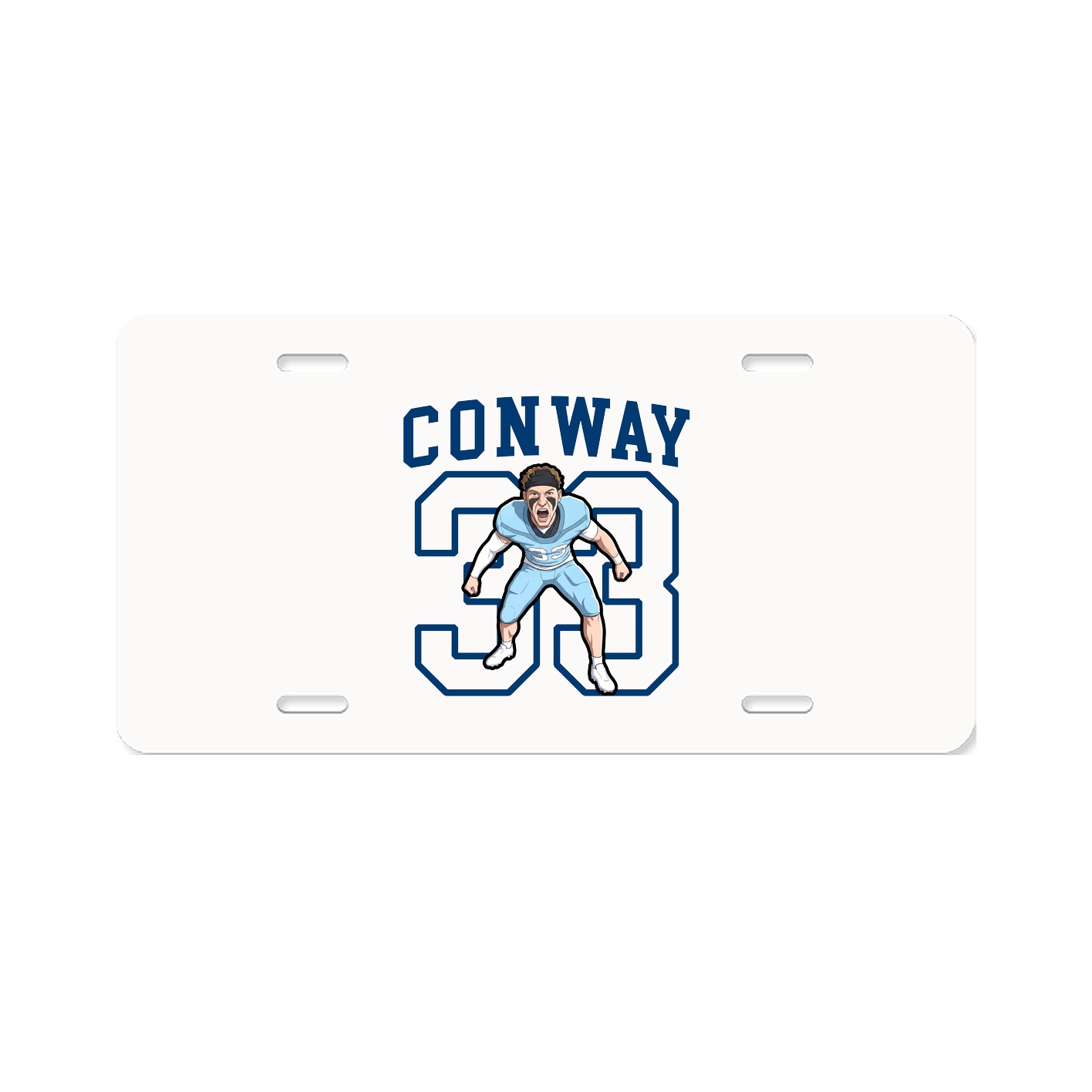 License Plate — Shirsey in Classic