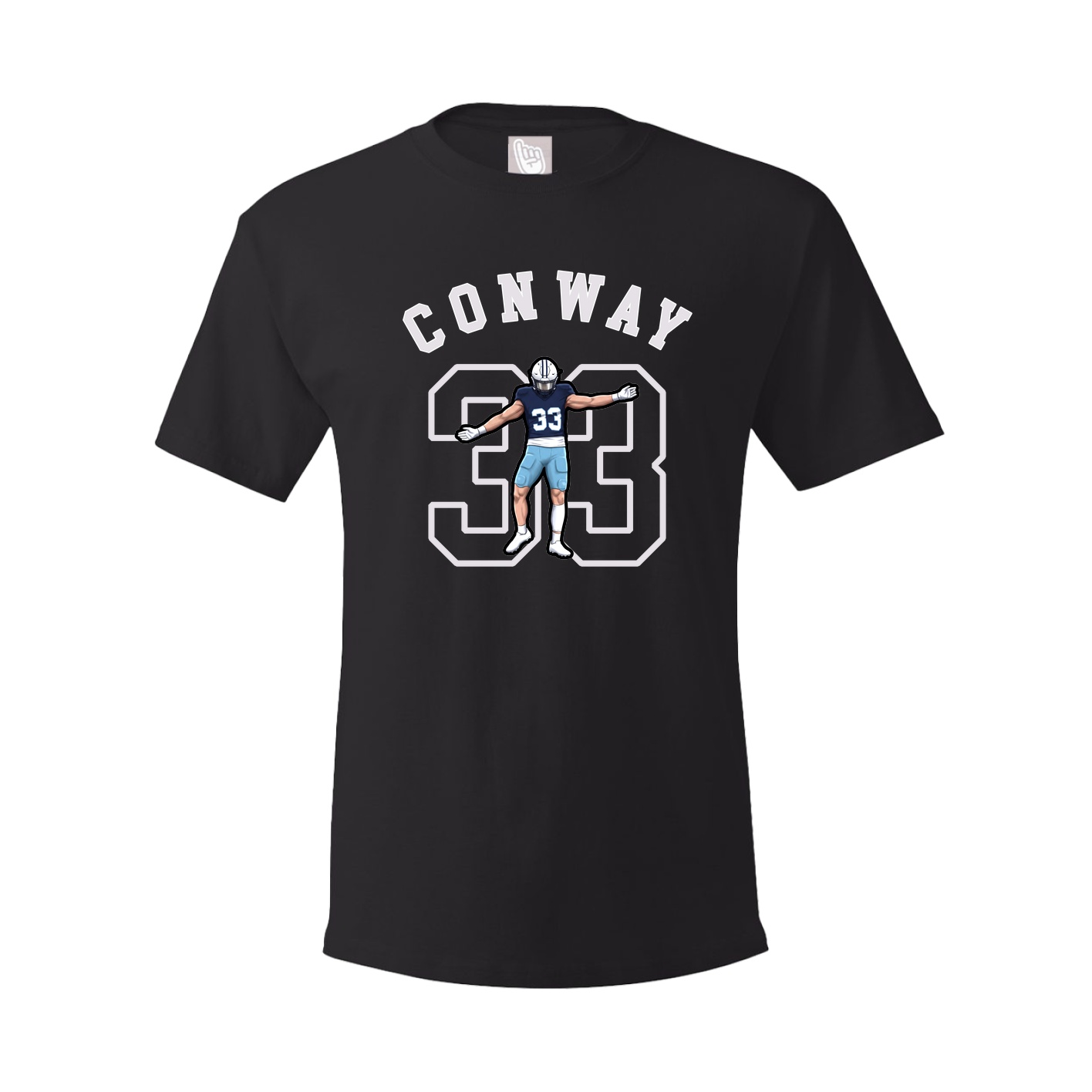Youth Tee — Shirsey Arch in Black
