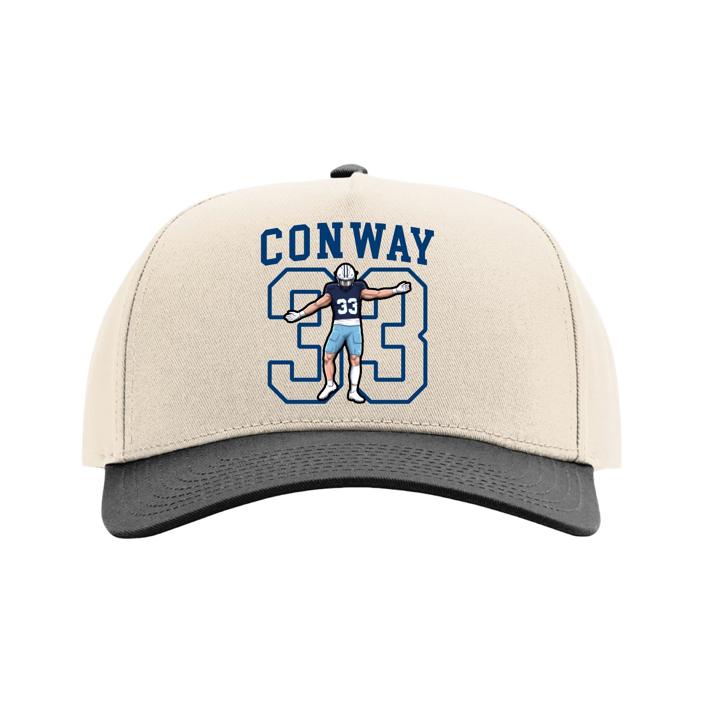 Full Fabric Five-Panel Champ Cap