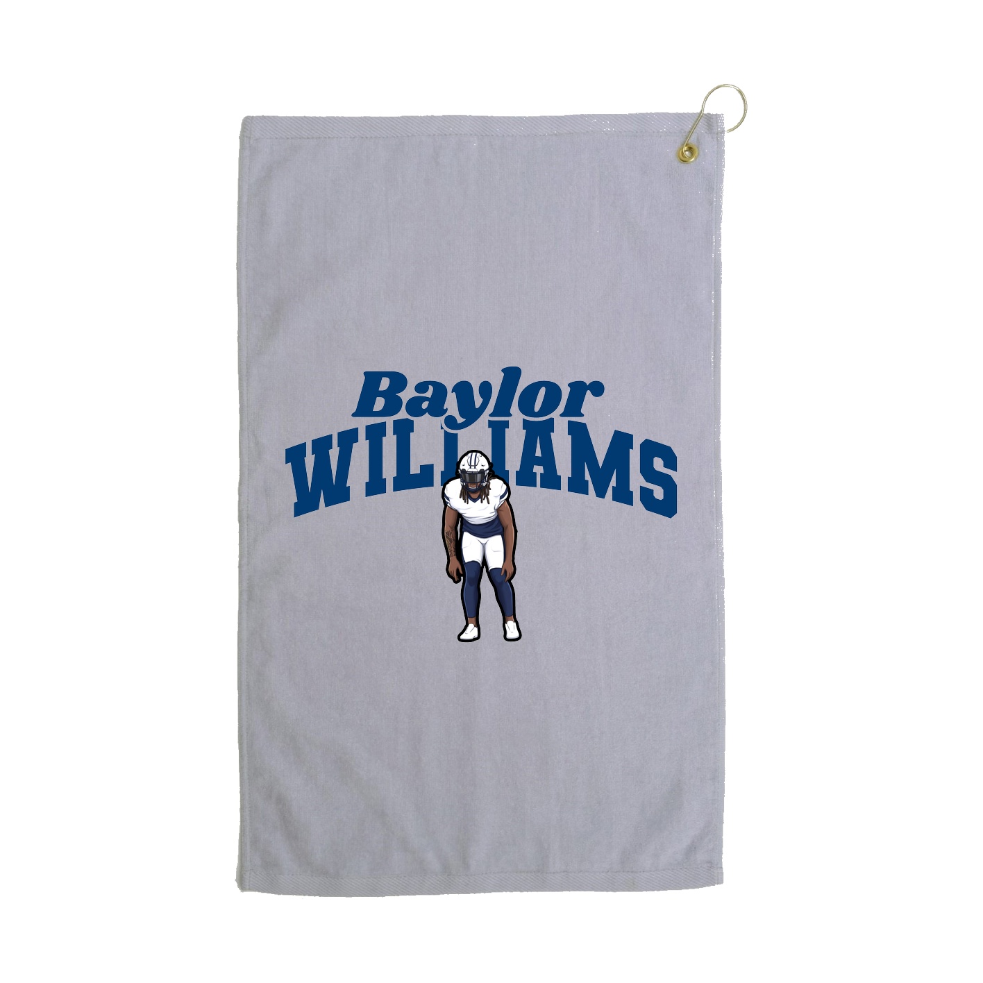 Golf Towel — Signature Arch in Grey