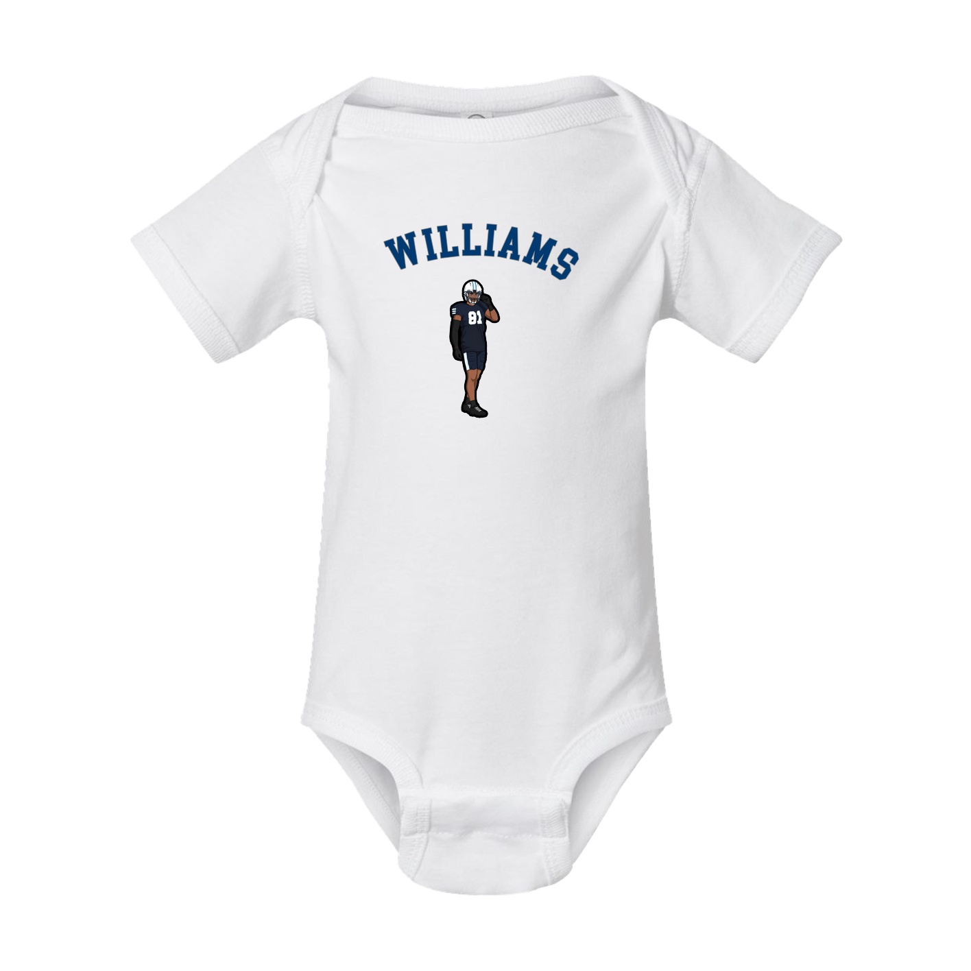 Baby Onesie — Shirsey Arch in White