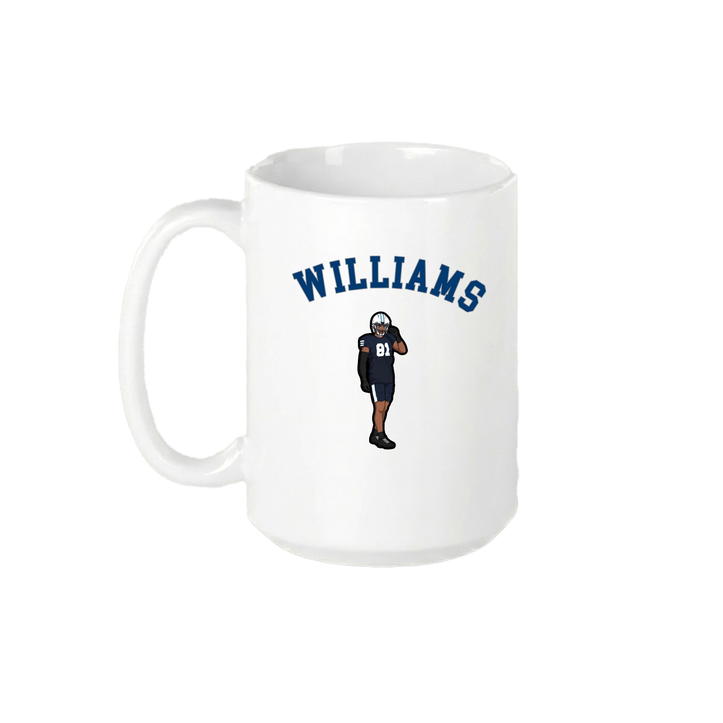 15oz Coffee Mug — Shirsey Arch in White