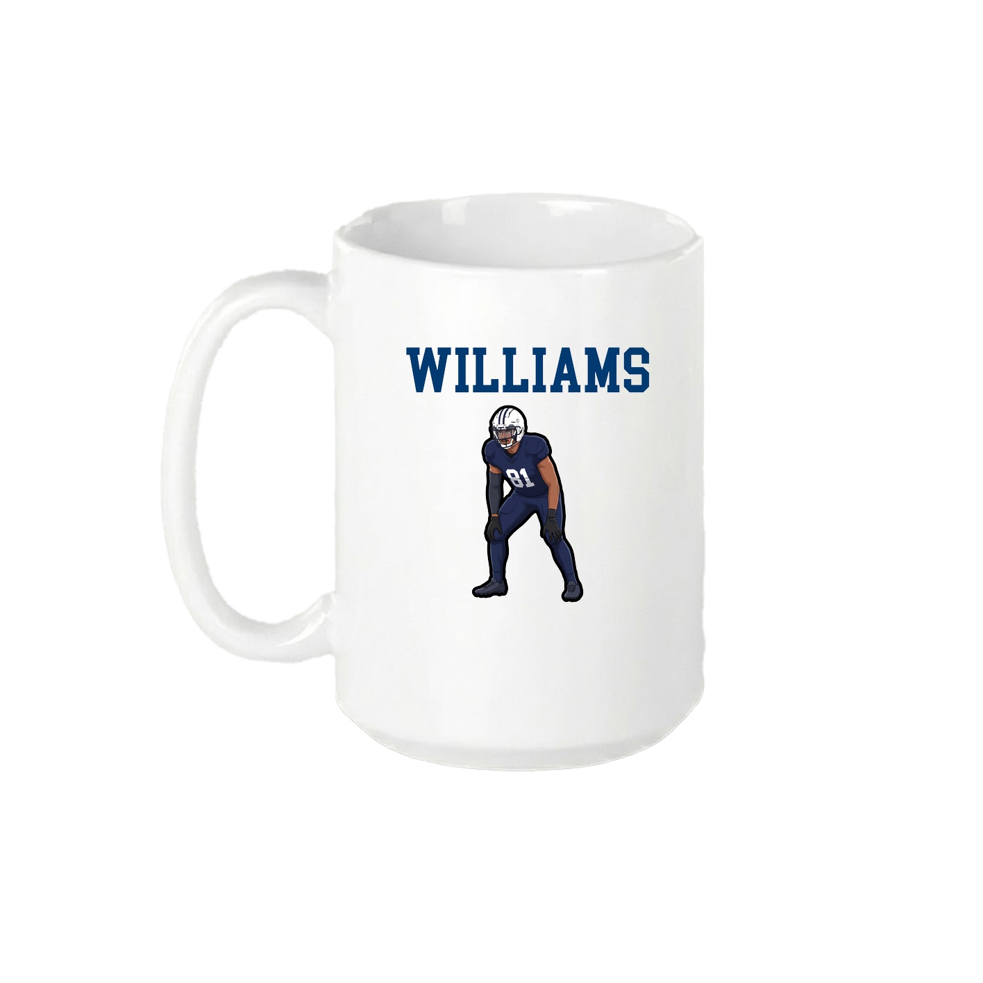 15oz Coffee Mug — Shirsey in White