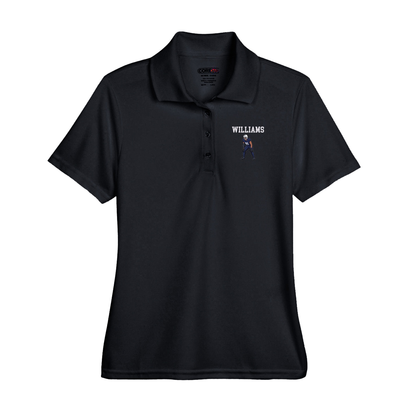 Performance Polo — Shirsey in Black