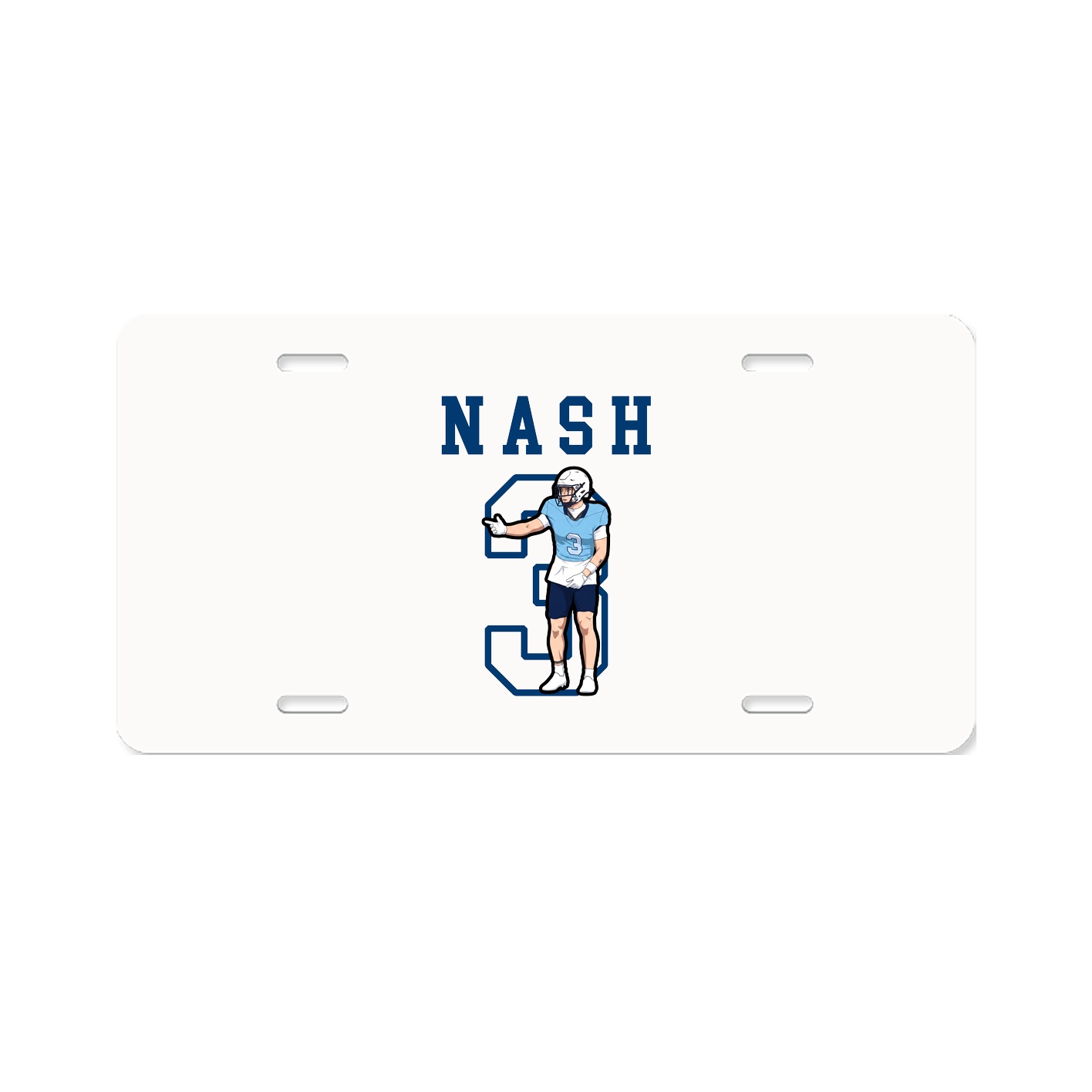 License Plate — Shirsey in Classic