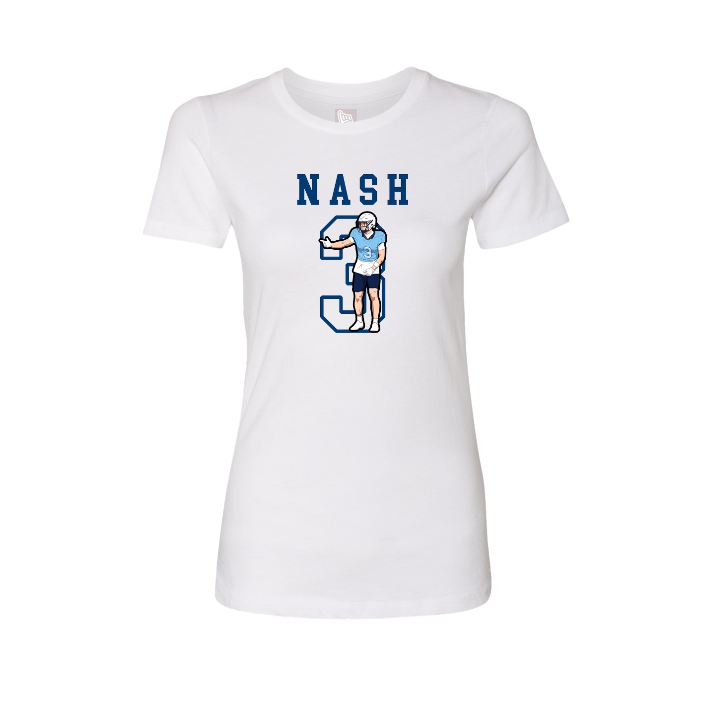 Fitted Women's Tee — Shirsey in White