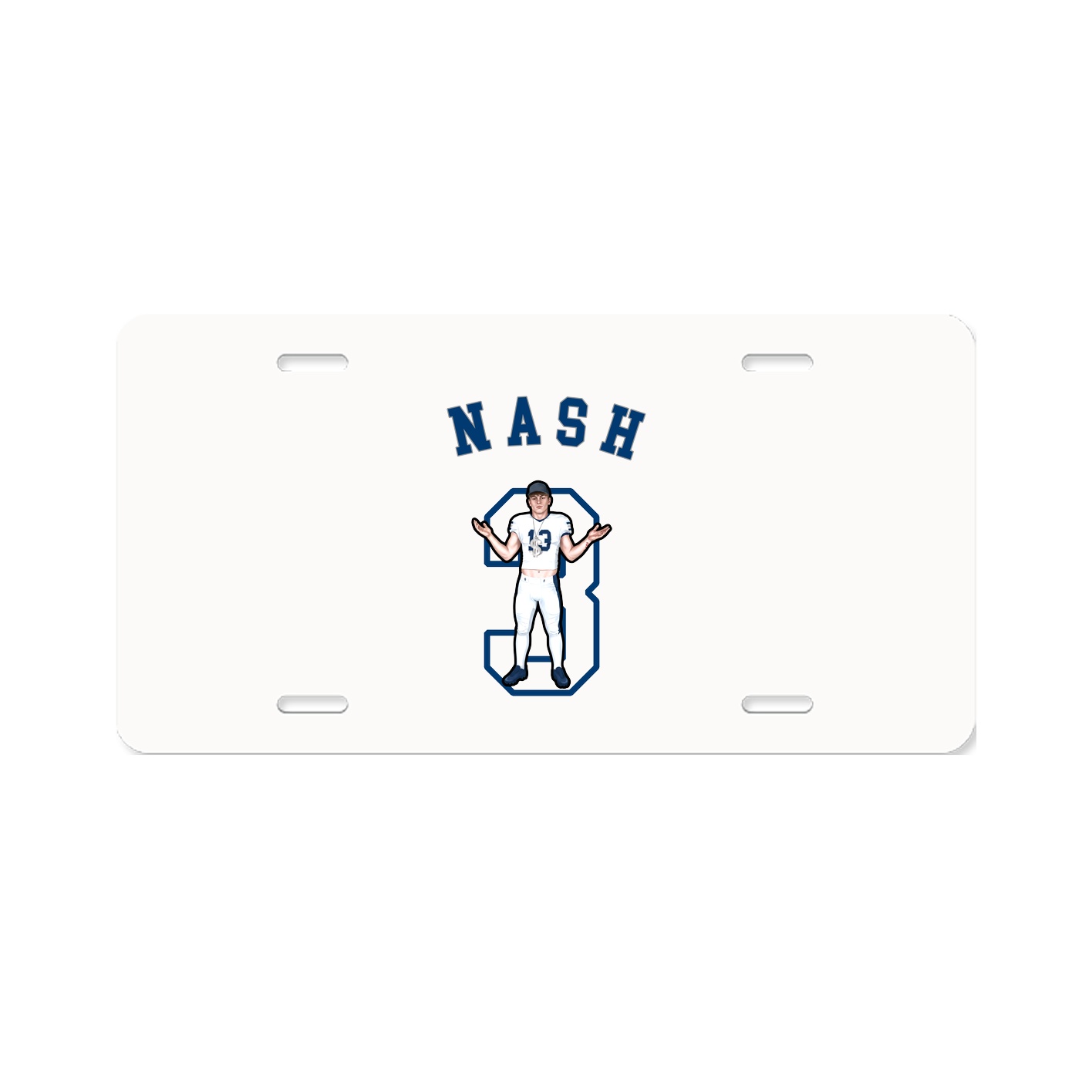 License Plate — Shirsey Arch in Classic