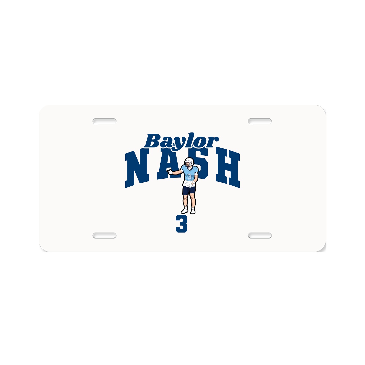 License Plate — Signature Arch in Classic