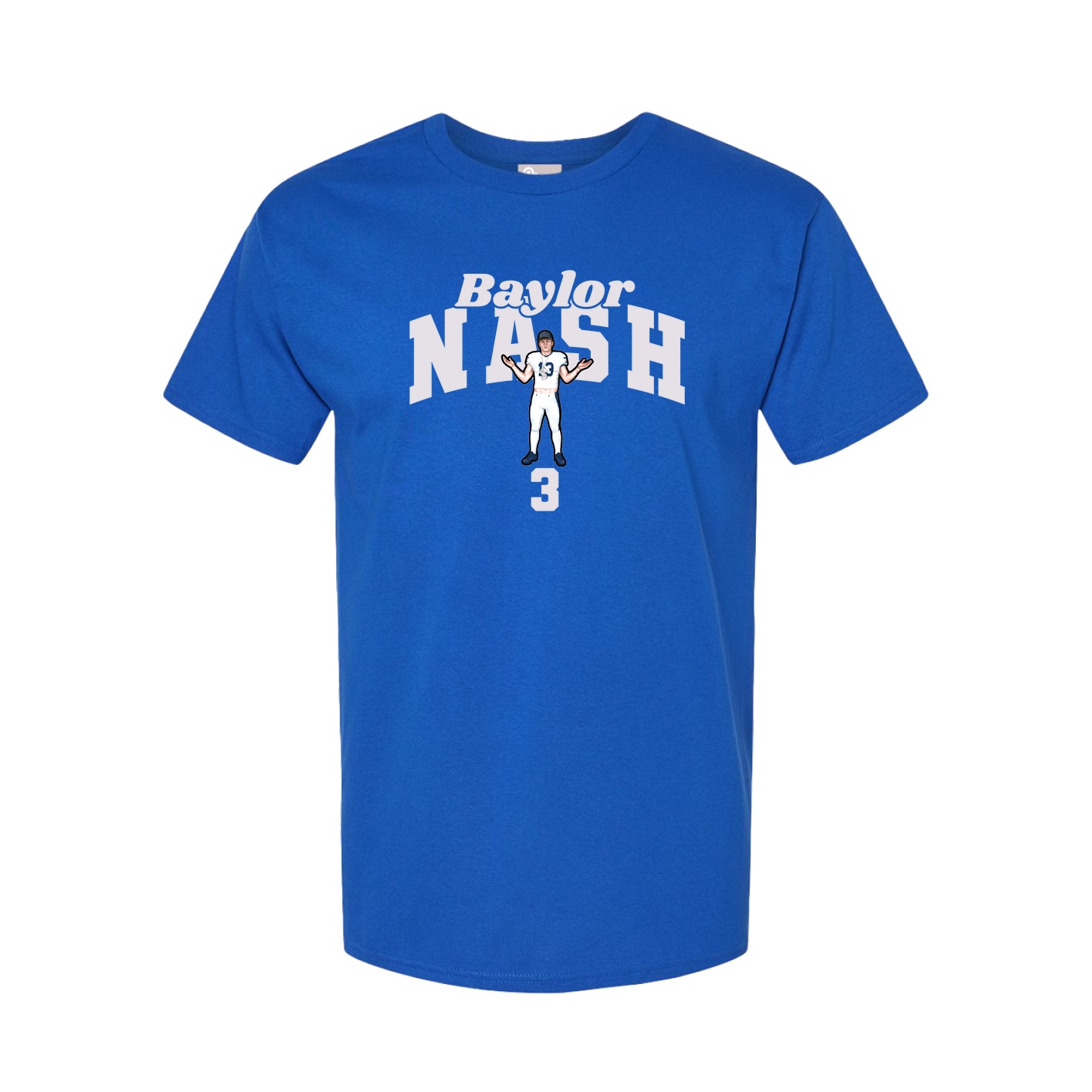 Youth Tee — Signature Arch in Royal