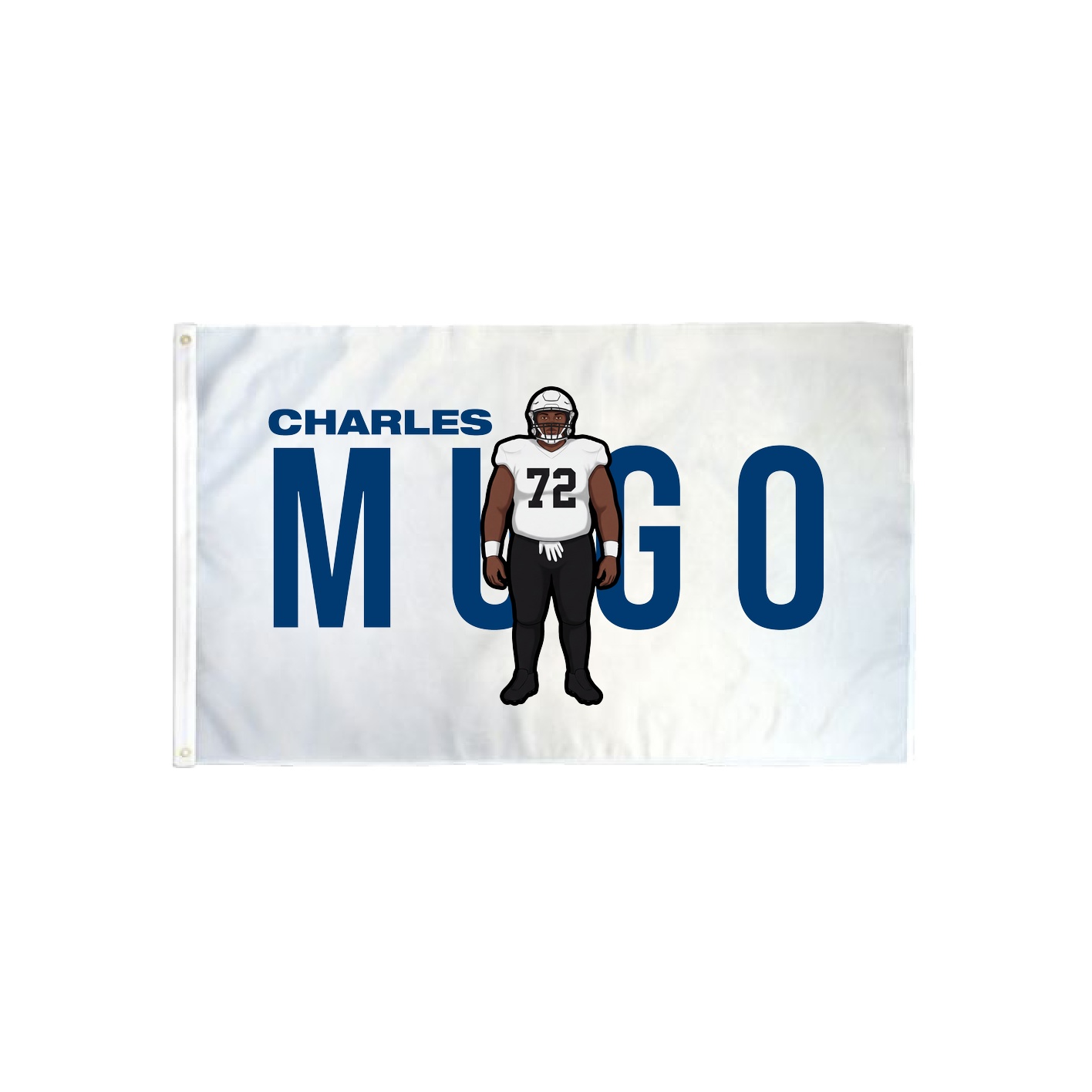 3x5 Flag — Player Name in Classic