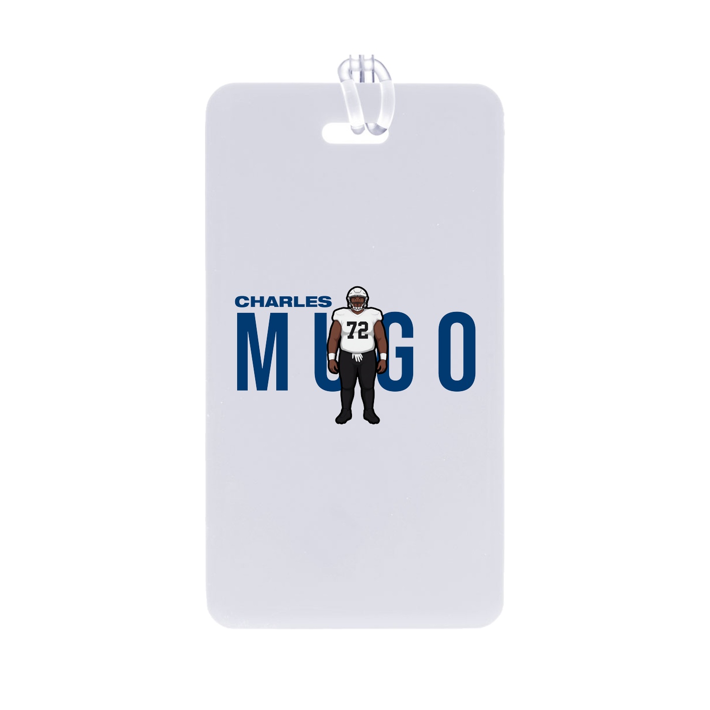 Bag Tag — Player Name in Classic