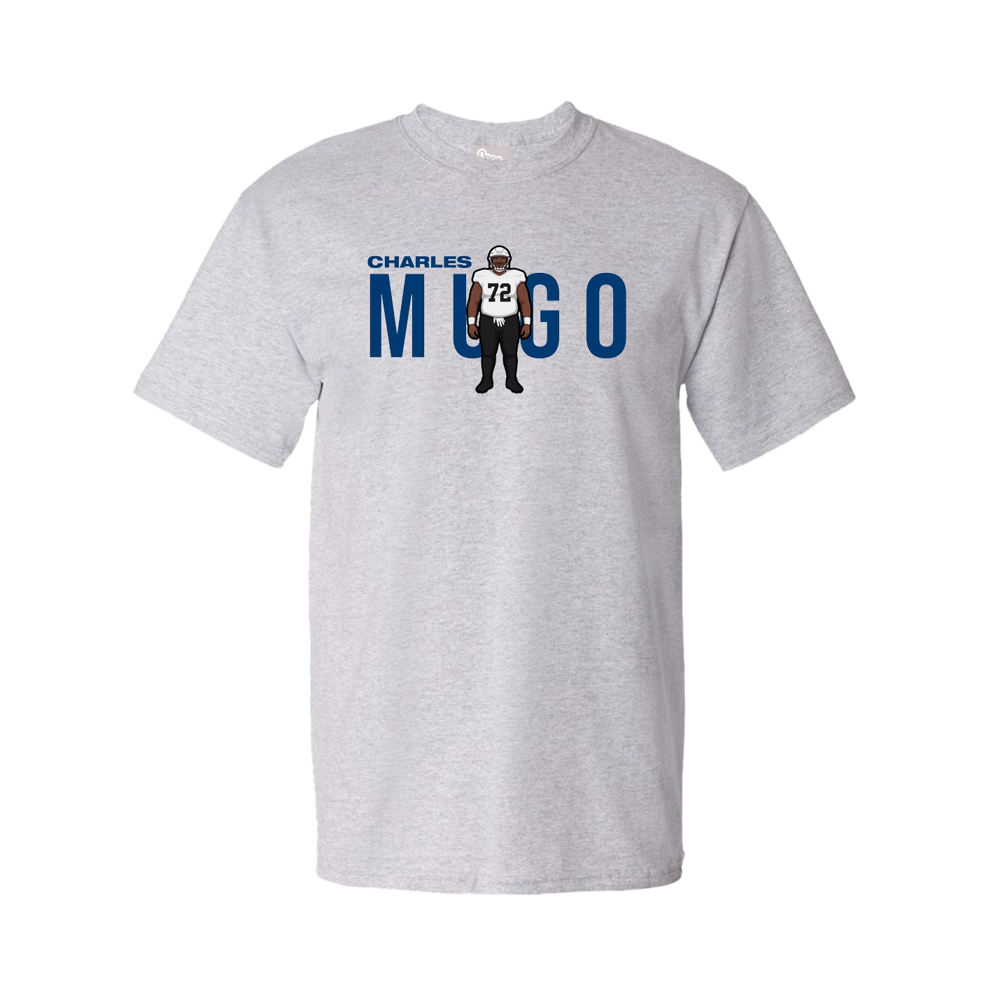 Youth Tee — Player Name in Grey