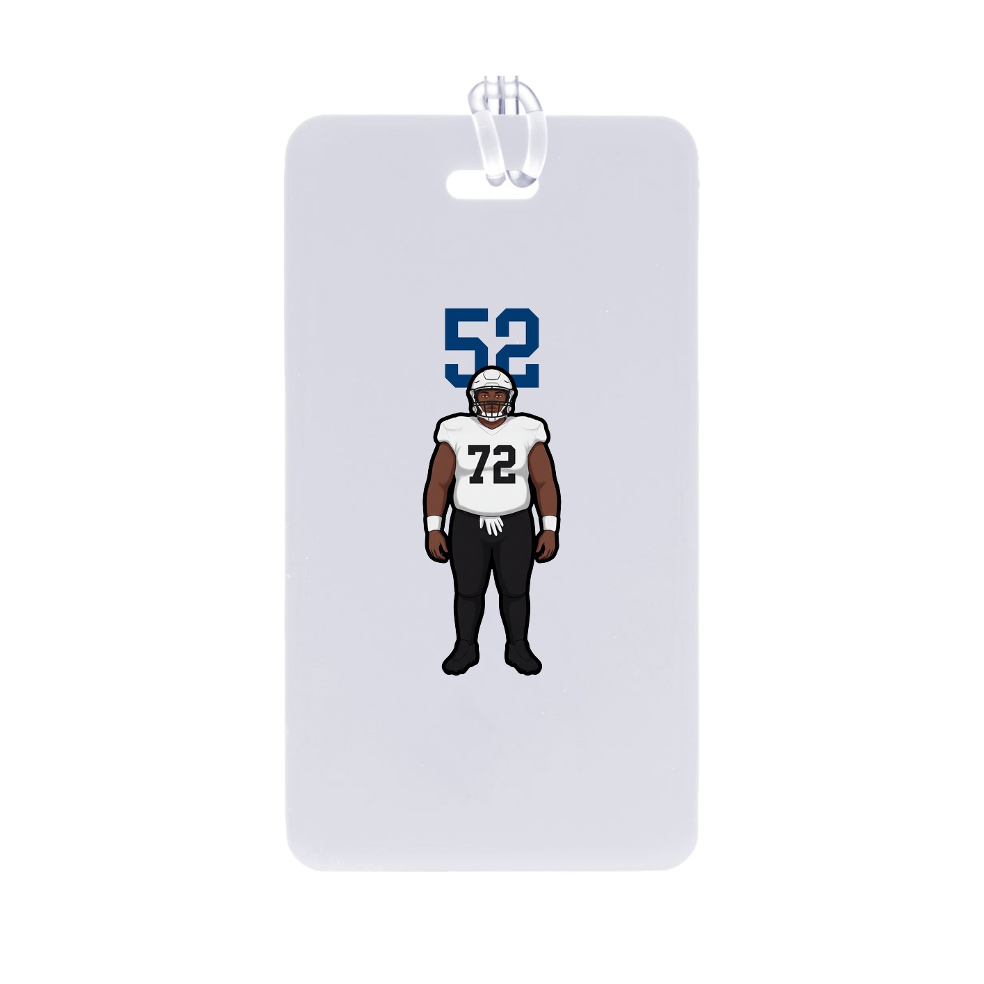 Bag Tag — Number Top in Classic