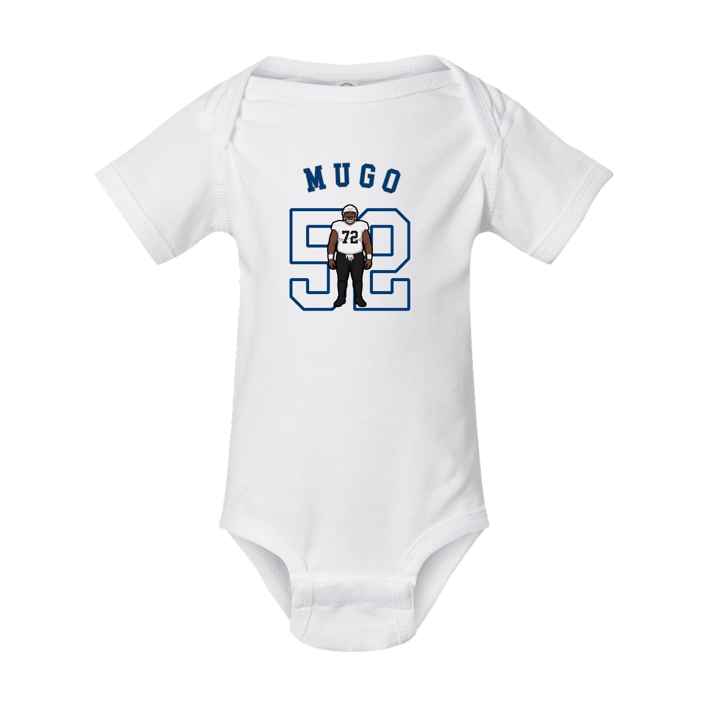 Baby Onesie — Shirsey Arch in White