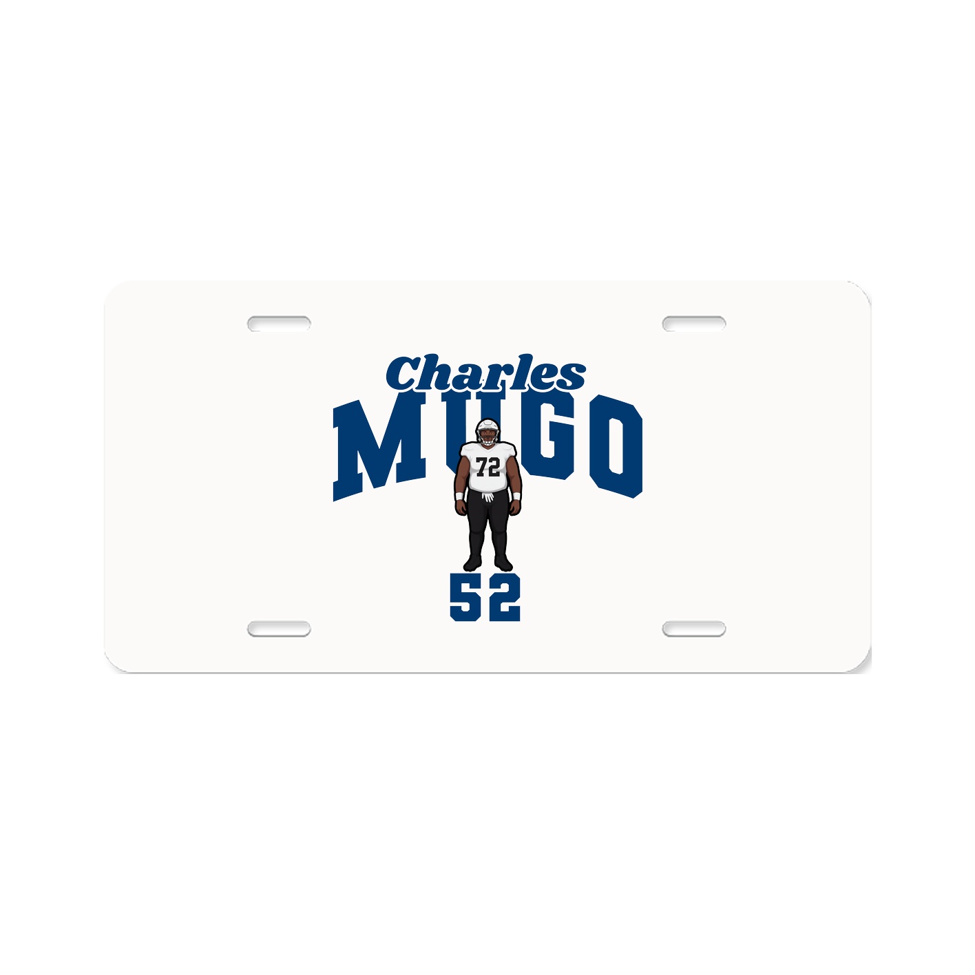 License Plate — Signature Arch in Classic