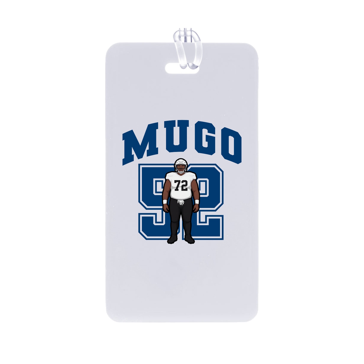 Bag Tag — Number in Classic
