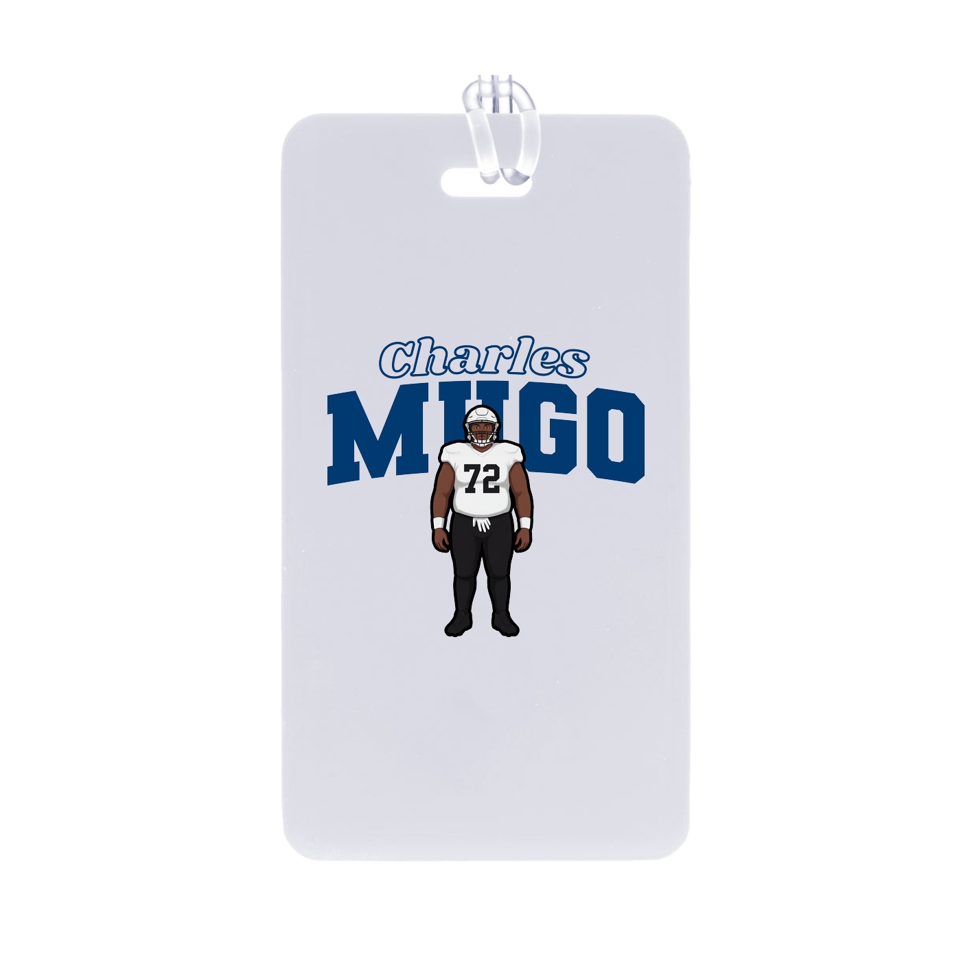 Bag Tag — Name Arch in Classic