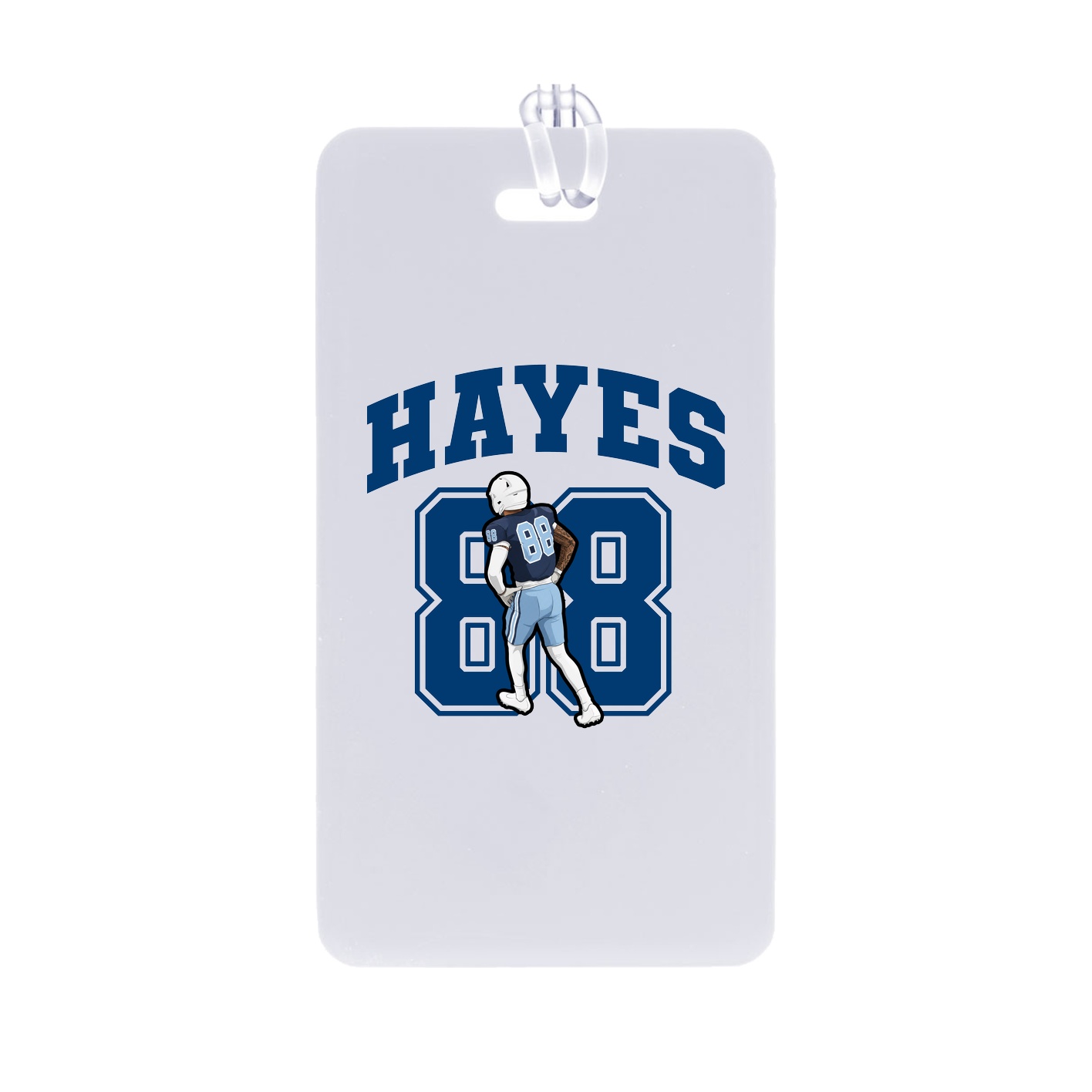 Bag Tag — Number in Classic