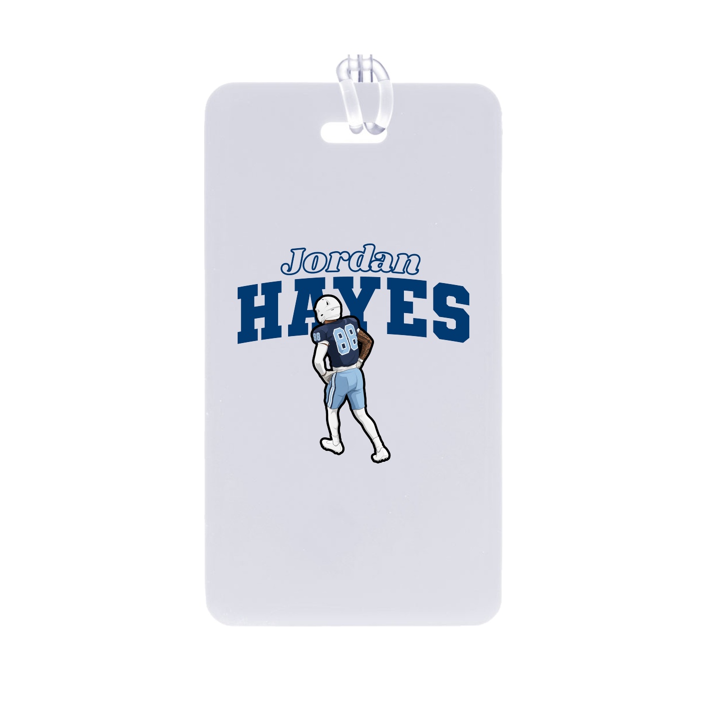 Bag Tag — Name Arch in Classic