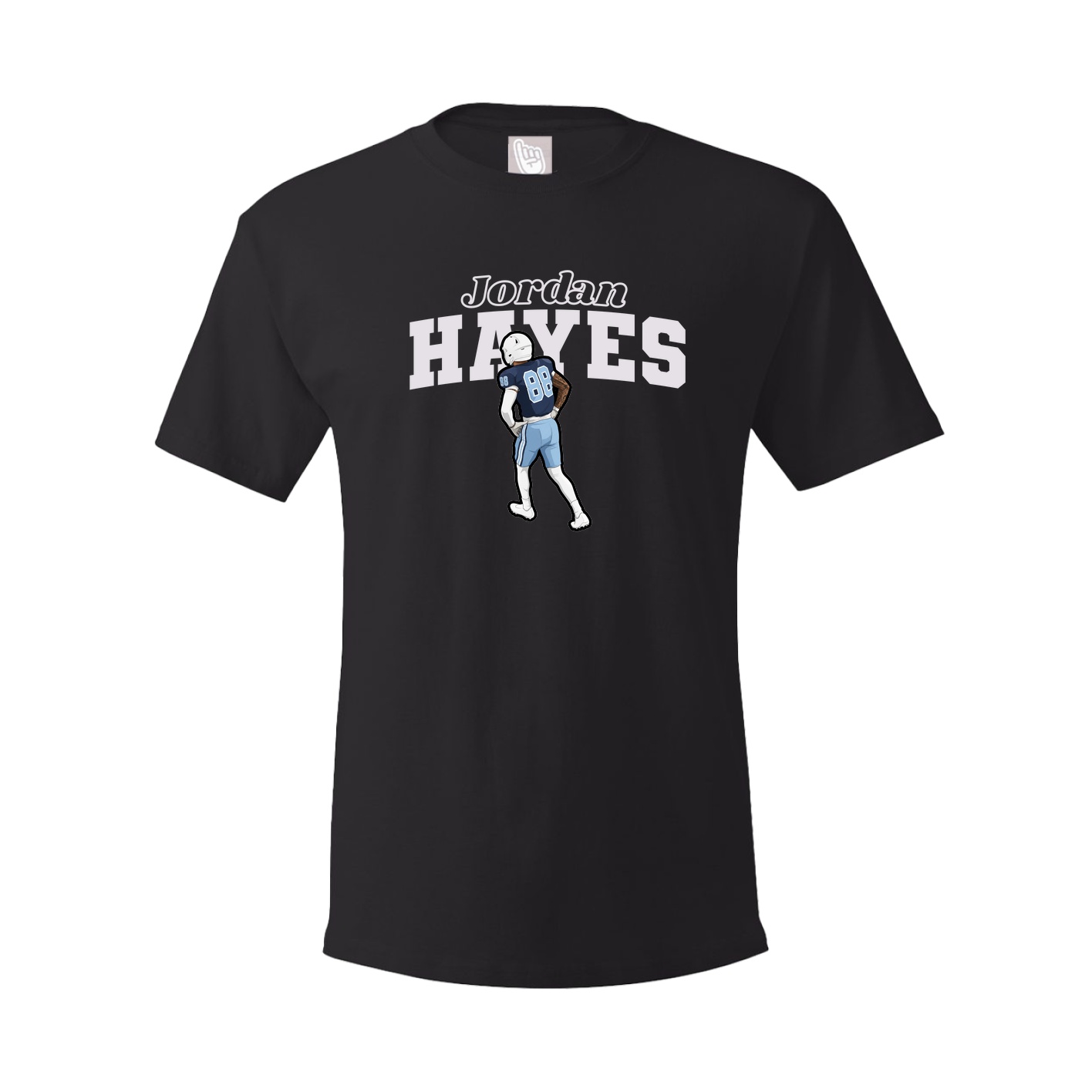 Youth Tee — Name Arch in Black