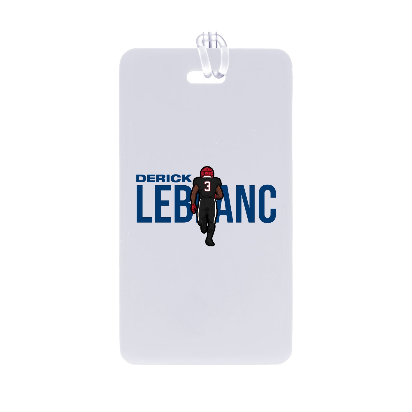 Bag Tag — Player Name in Classic
