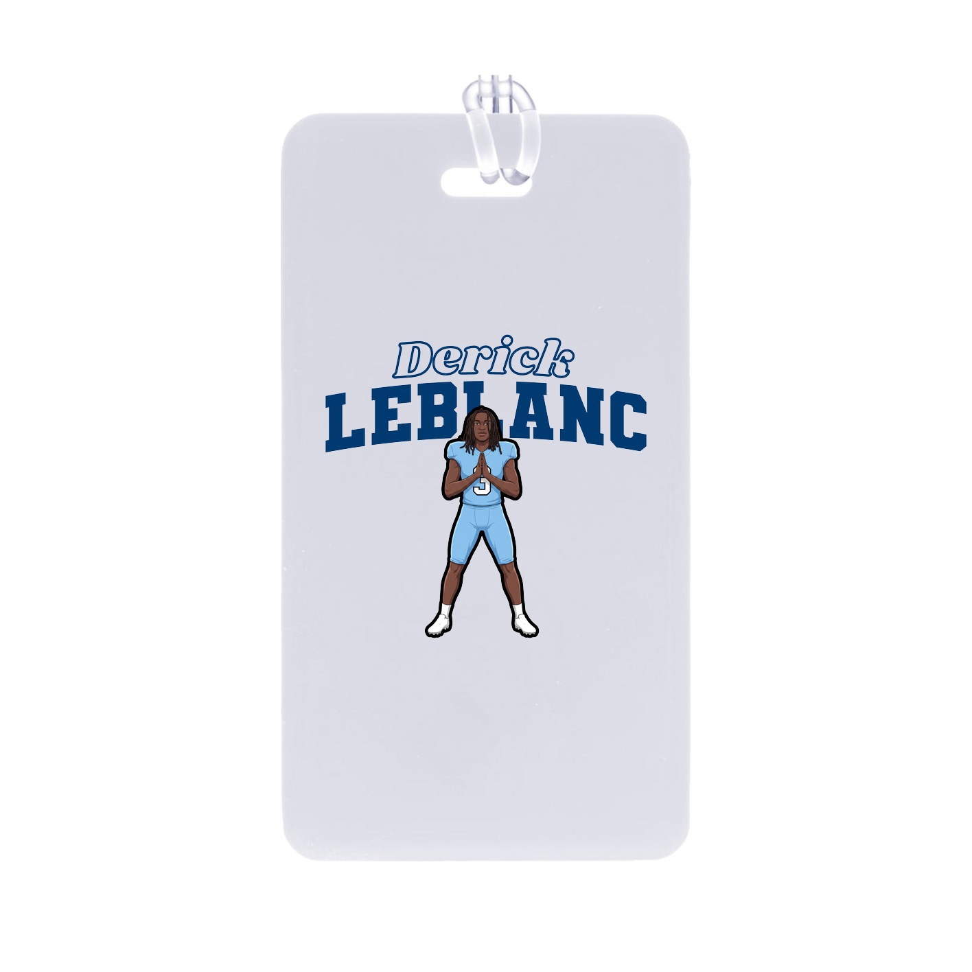 Bag Tag — Name Arch in Classic