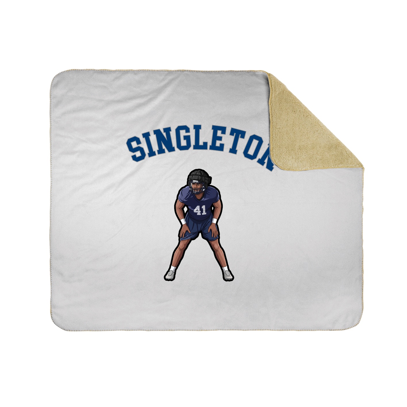 Throw Blanket — Shirsey Arch in White