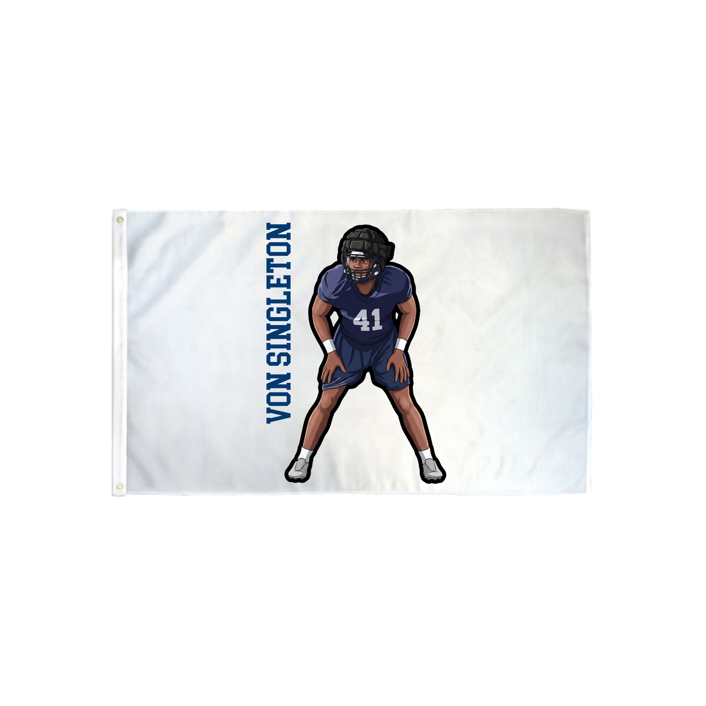 3x5 Flag — Name Vertical in Classic