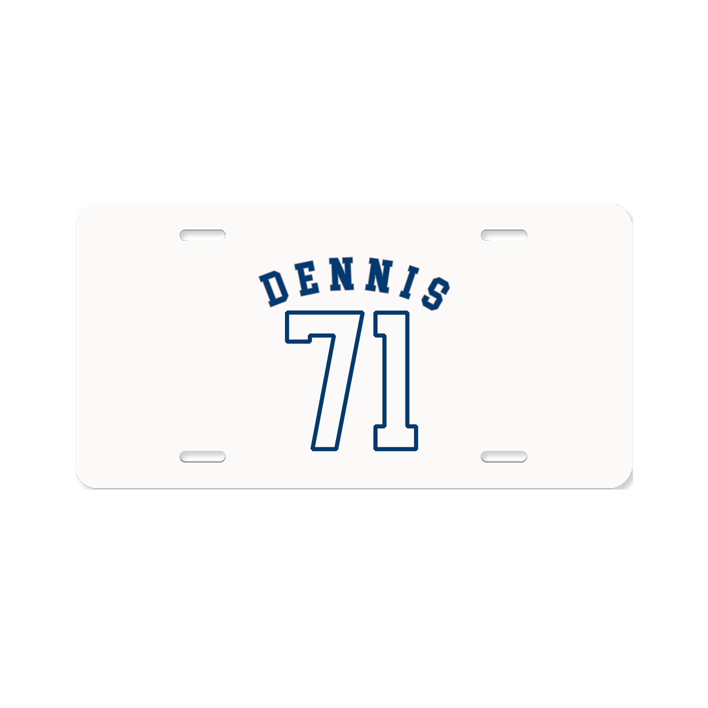 License Plate — Shirsey Arch in Classic
